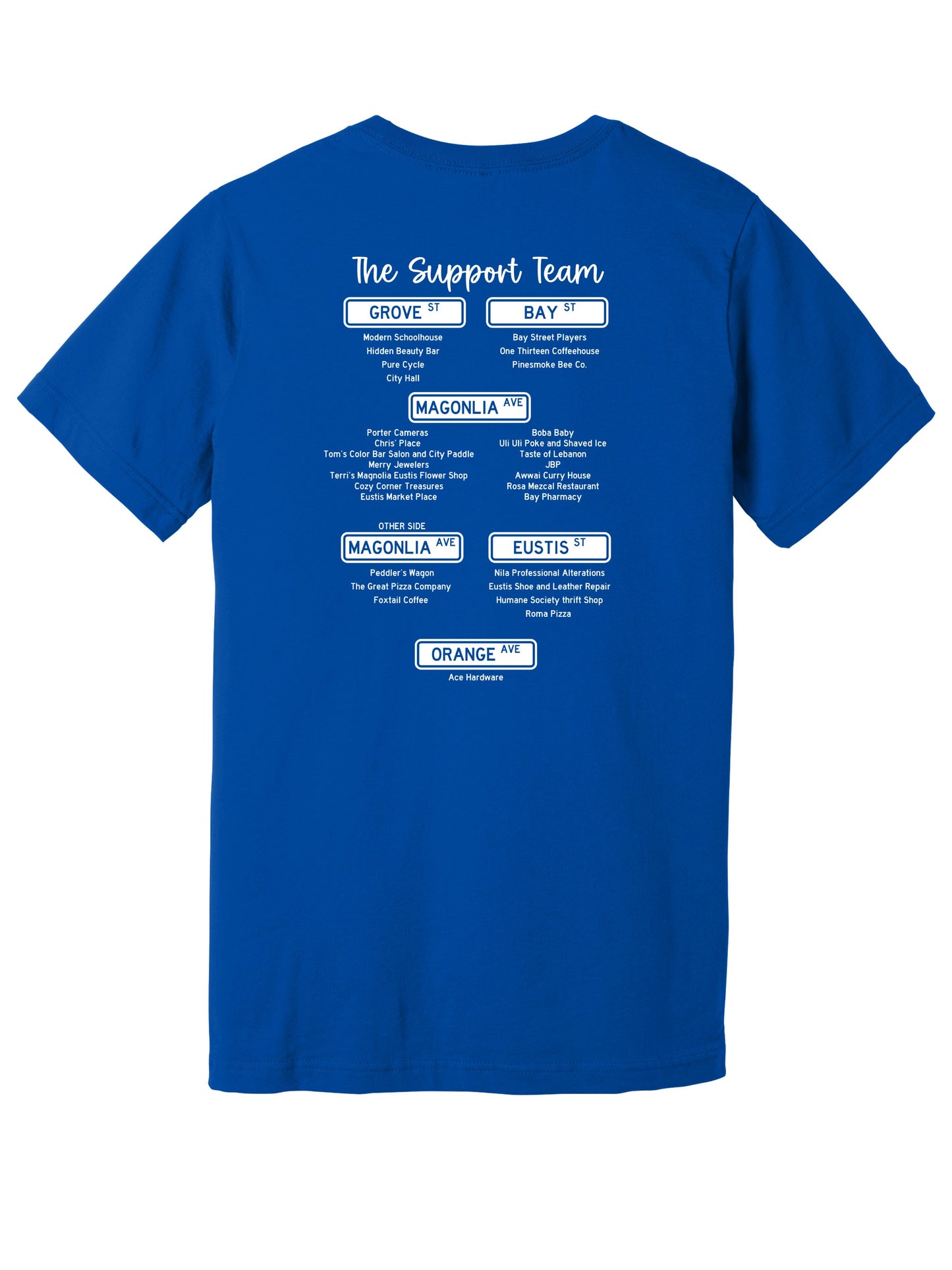 Modern Schoolhouse 2025/2026 Community Support Yellow Youth/Adult Crew Neck Tee
