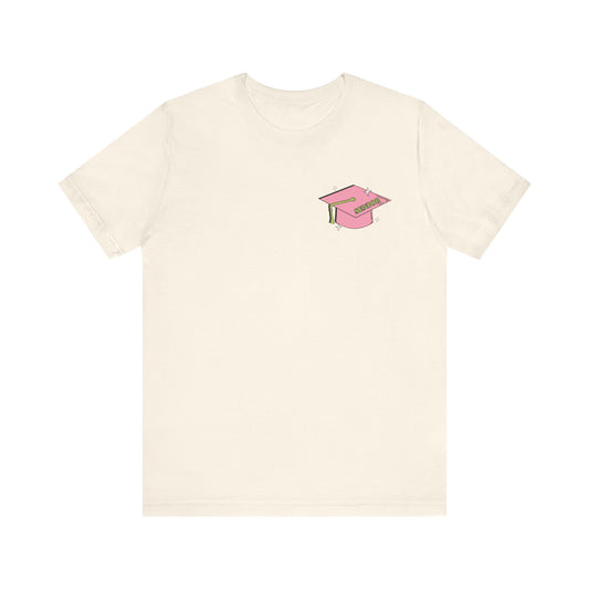 Senior Class of 2025 2-sided Unisex Jersey Short Sleeve Tee Senior Gifts Senior Grad