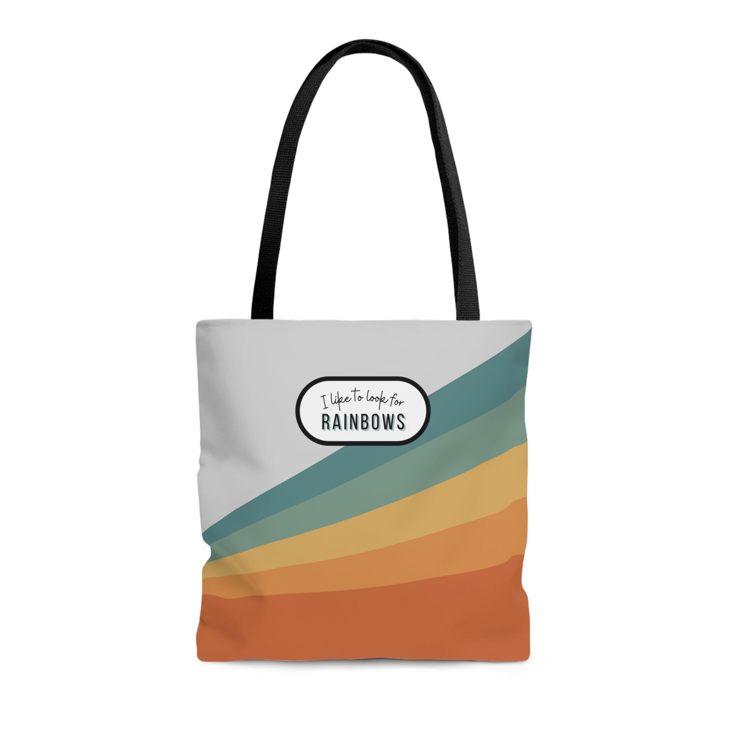 LDS Christian Scripture Church Baptism Kids Tote Bag Rainbow Unisex