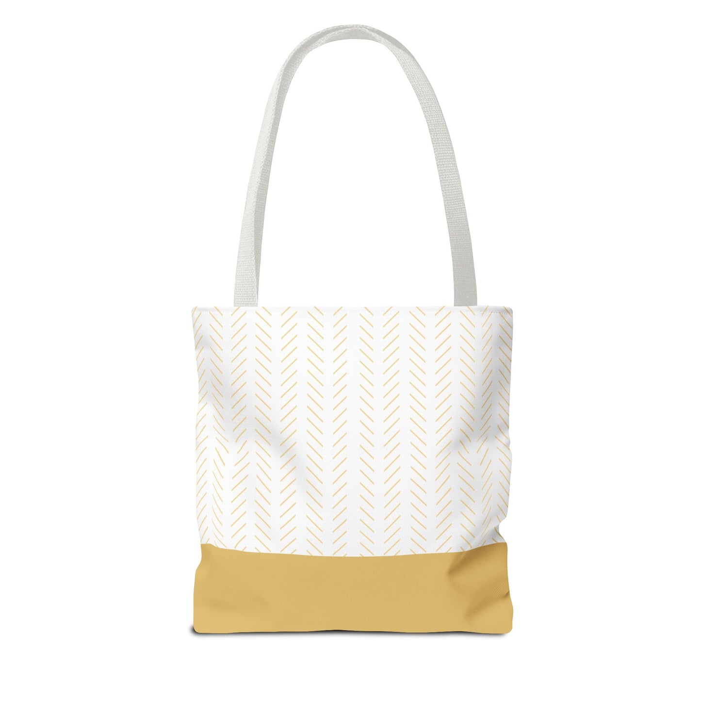 Faith Floral Tote Bag — Psalm 34:4 Inspirational  LDS Church Scripture Tote