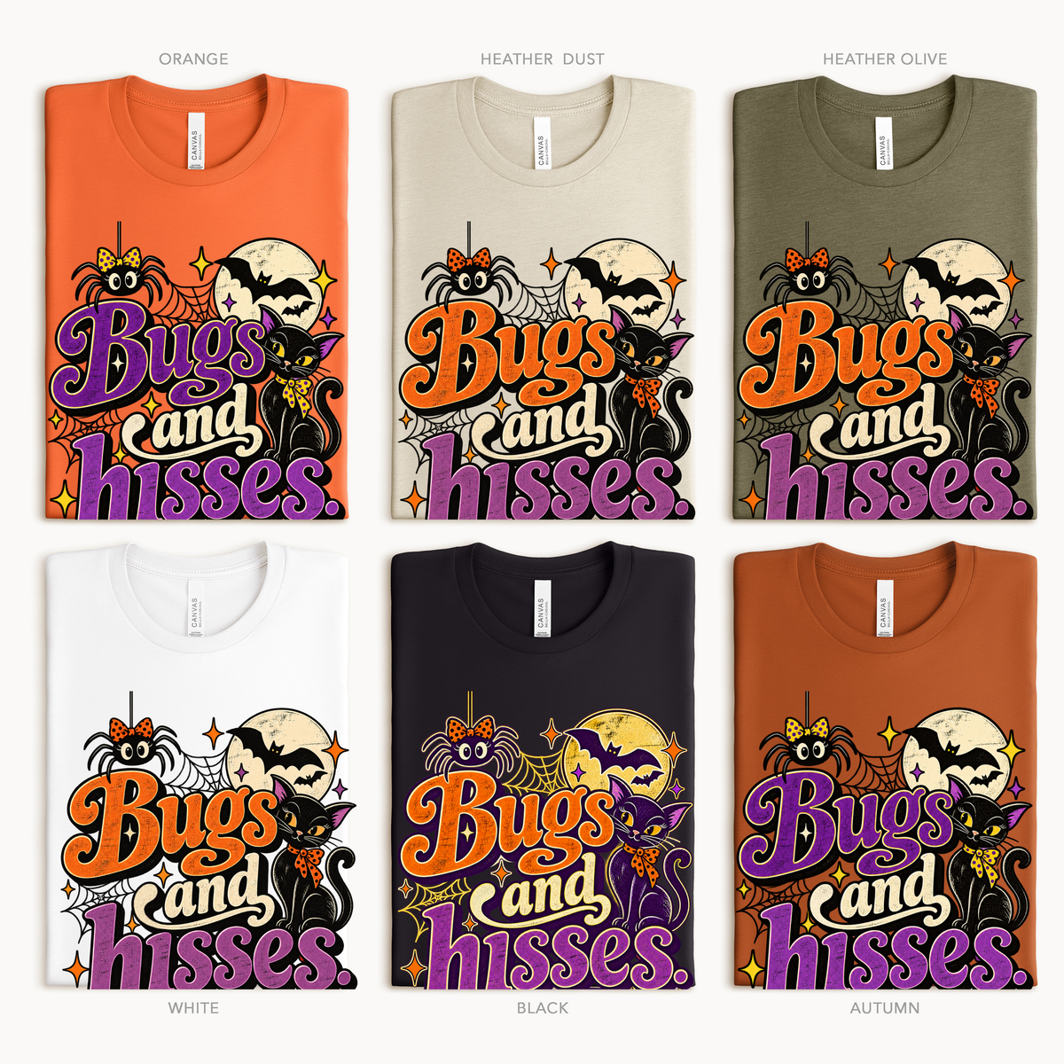 Halloween Bugs and Hisses Adult/Youth Light Weight Shirt
