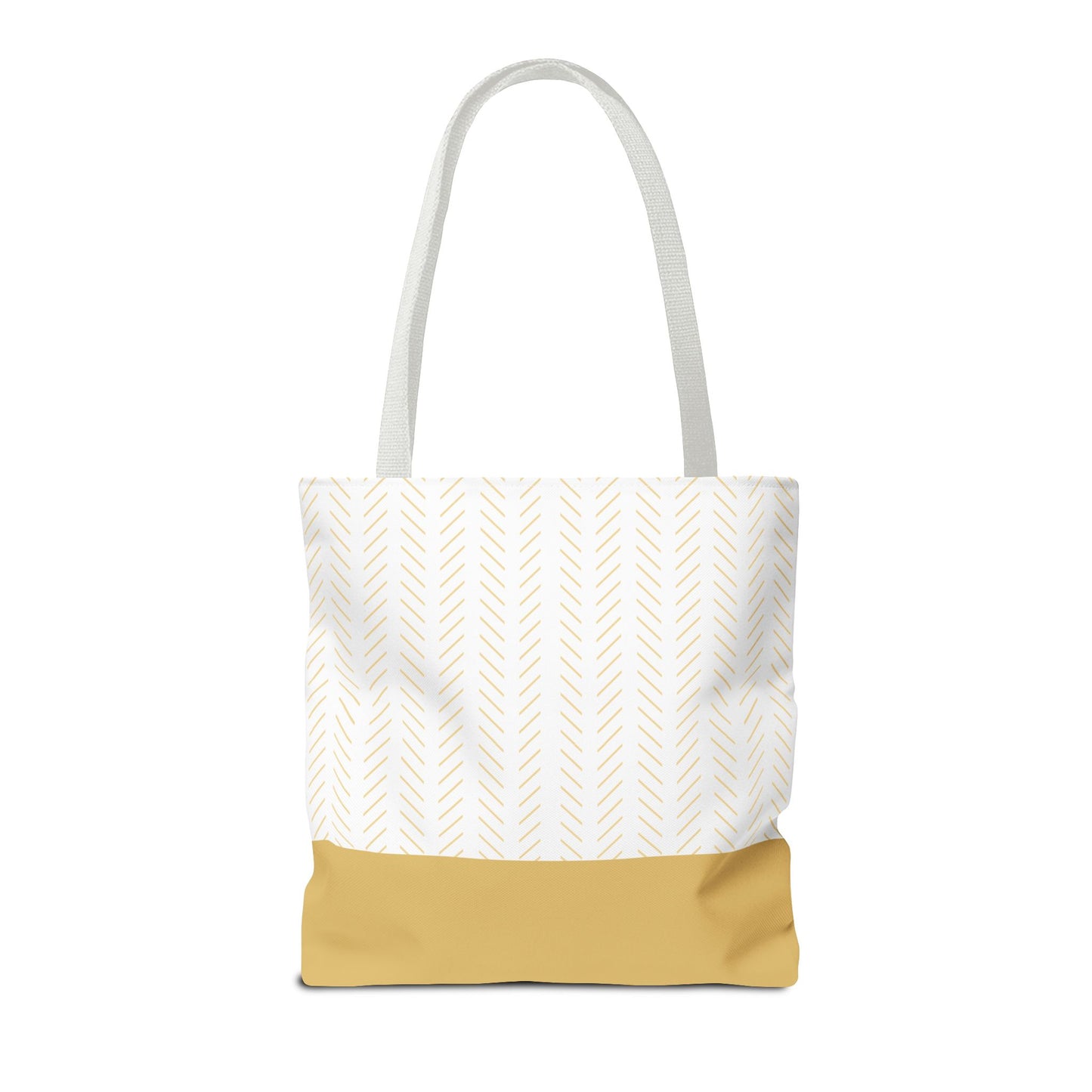 Faith Floral Tote Bag — Psalm 34:4 Inspirational  LDS Church Scripture Tote