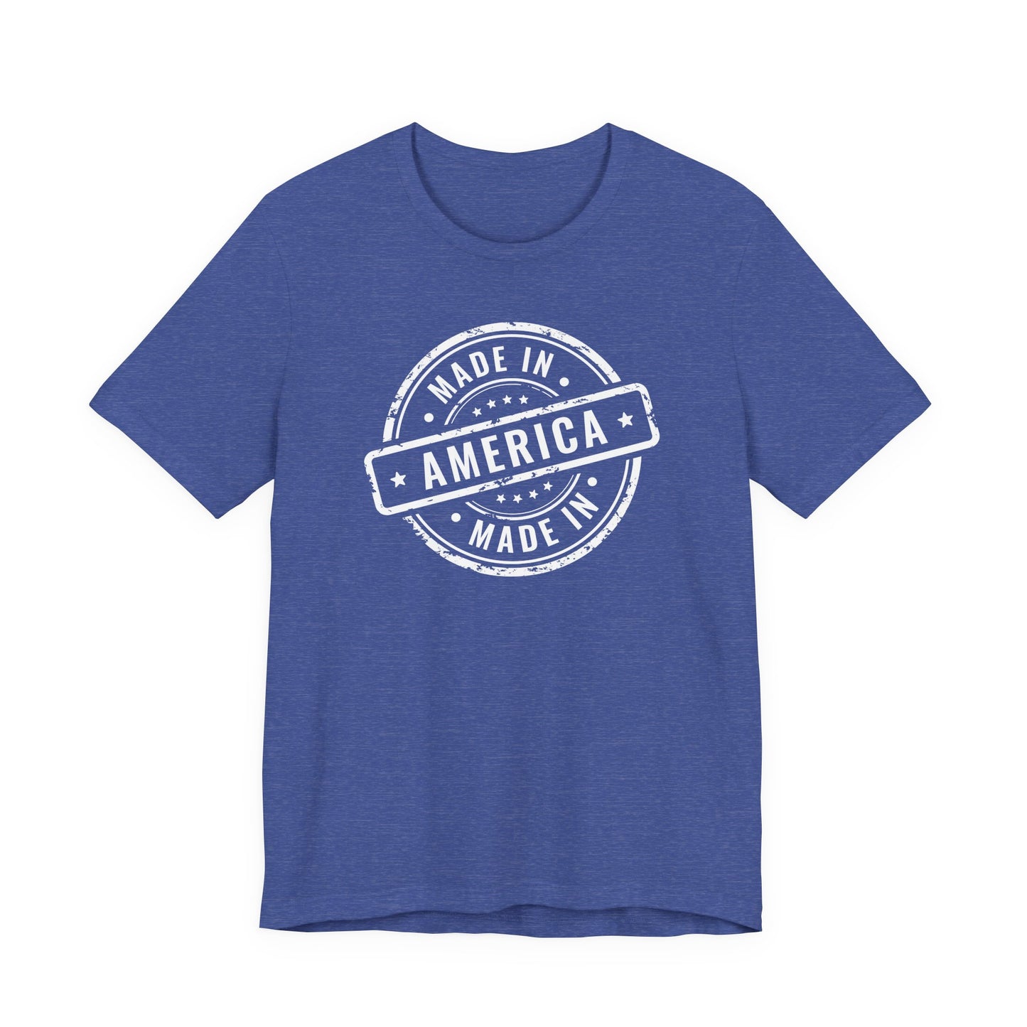 Patriotic Made in America Distressed T-Shirt