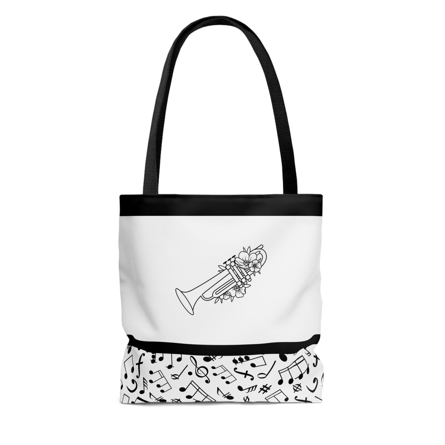 Trumpet Music Tote Bag