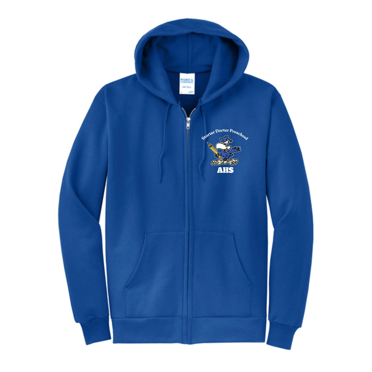 Starter Darter Preschool 2026 Adult Zippered Hoodie