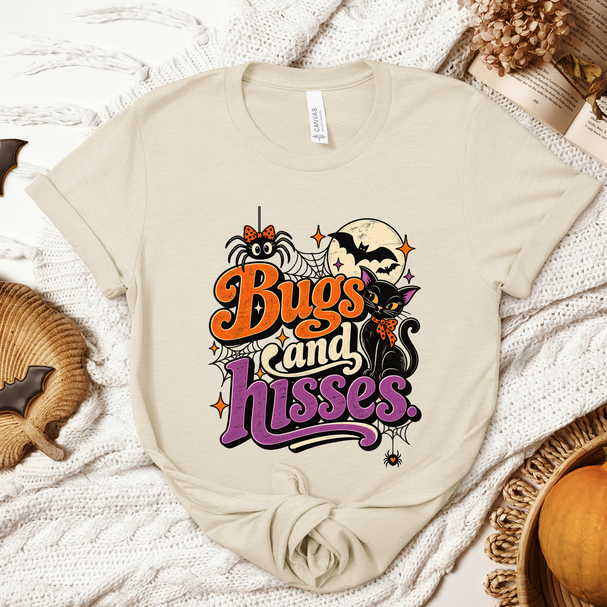 Halloween Bugs and Hisses Adult/Youth Light Weight Shirt