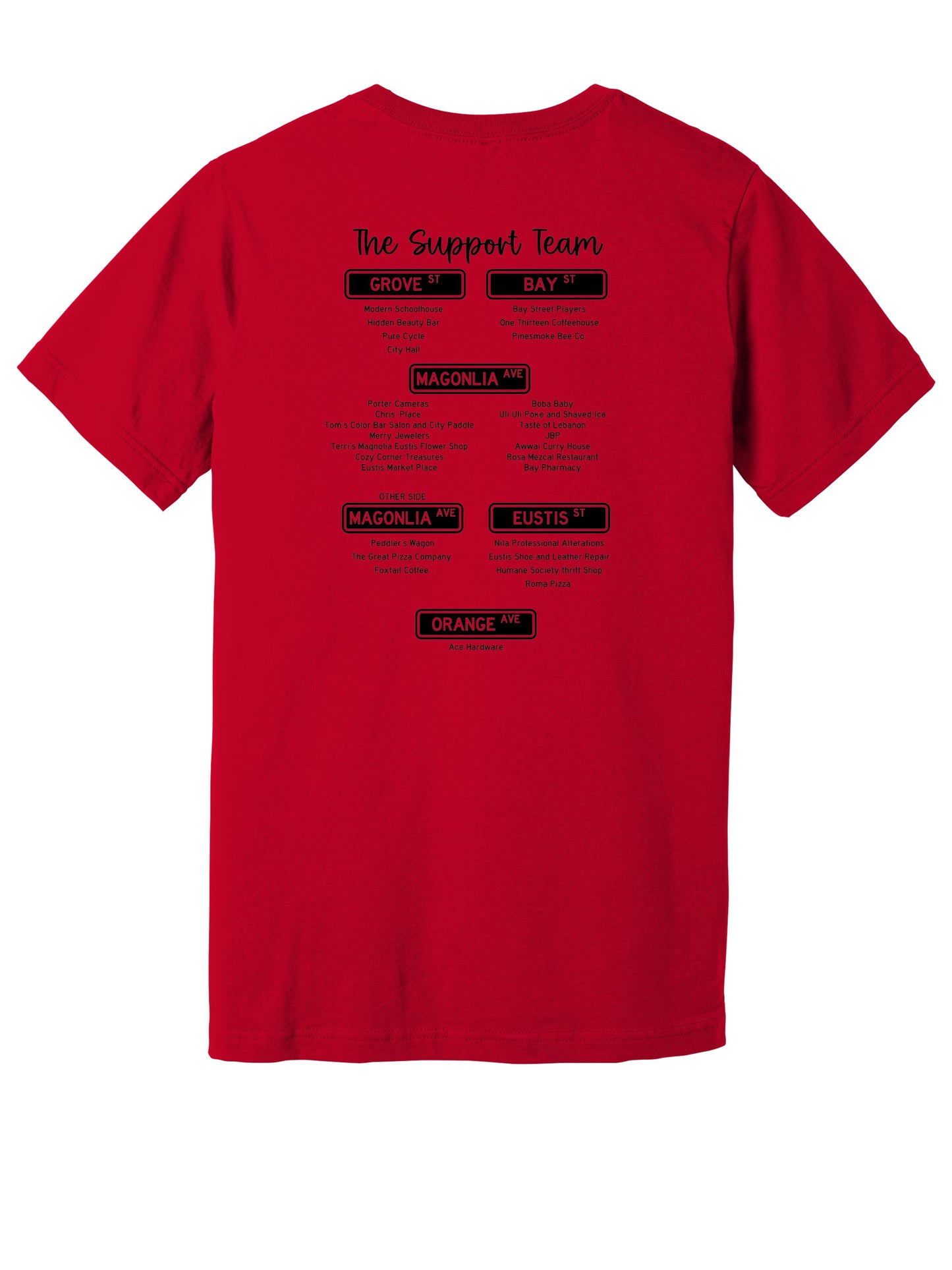 Modern Schoolhouse 2025/2026 Community Support Yellow Youth/Adult Crew Neck Tee
