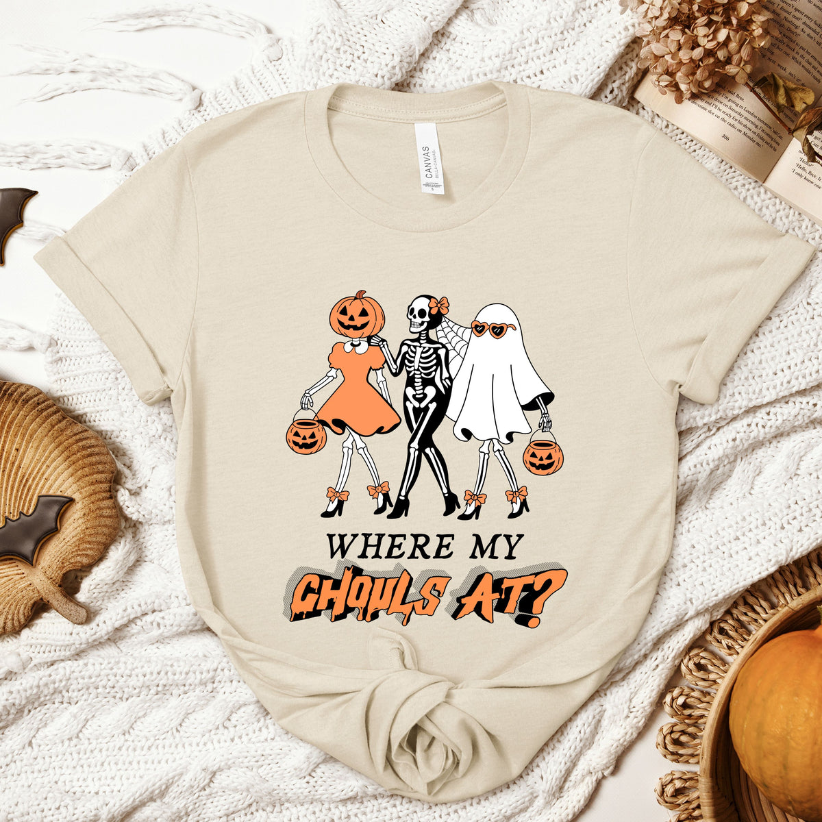 Halloween Where my Ghouls at Adult/Youth Light Weight Shirt