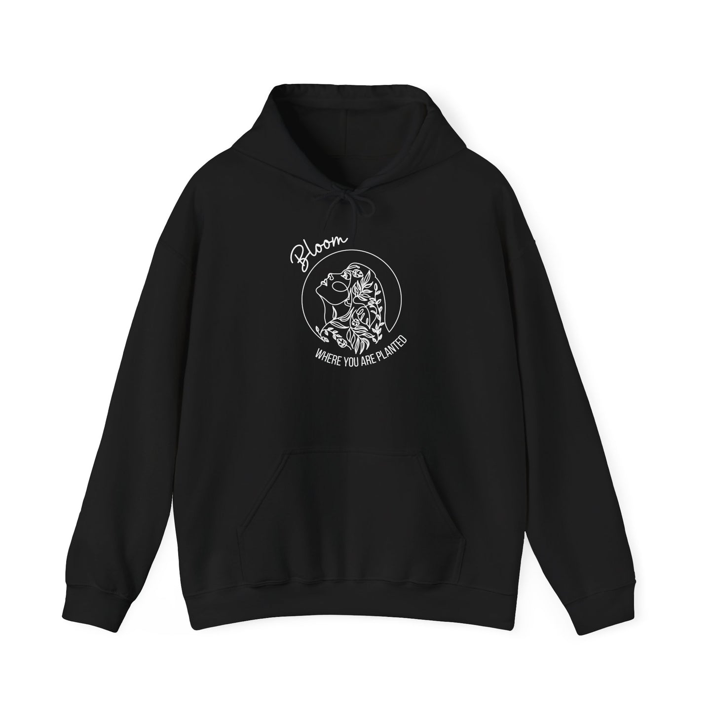 You Matter Bloom Where You Are Planted Unisex Hooded Sweatshirt