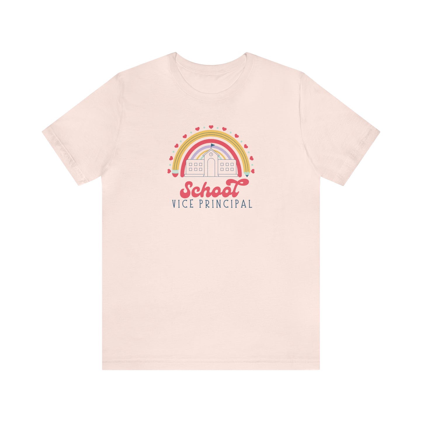 School  Vice Principal Rainbow Tee