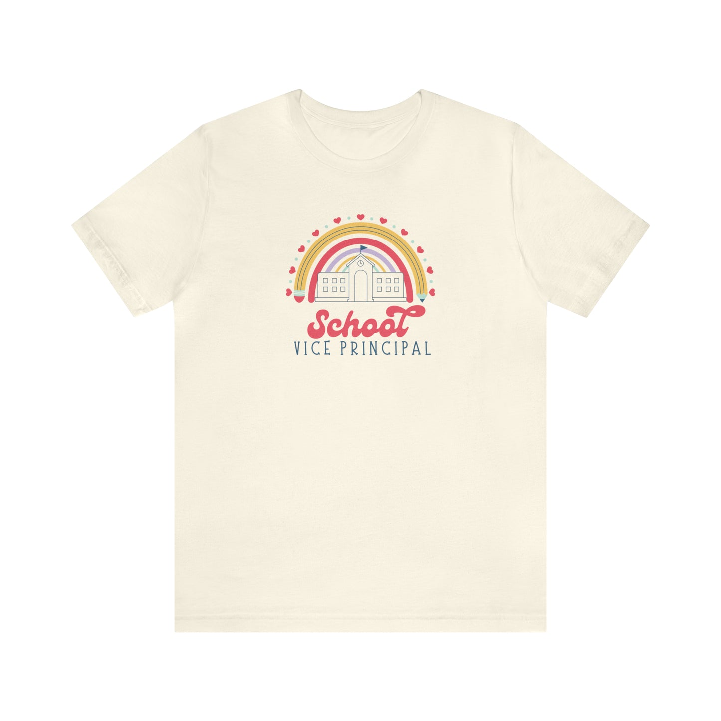 School  Vice Principal Rainbow Tee