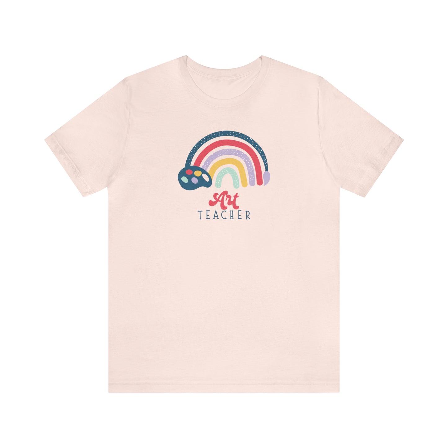 Art Teacher Rainbow Tee