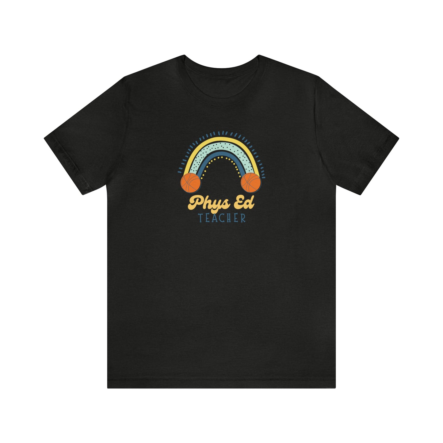 PE Teacher Rainbow Tee