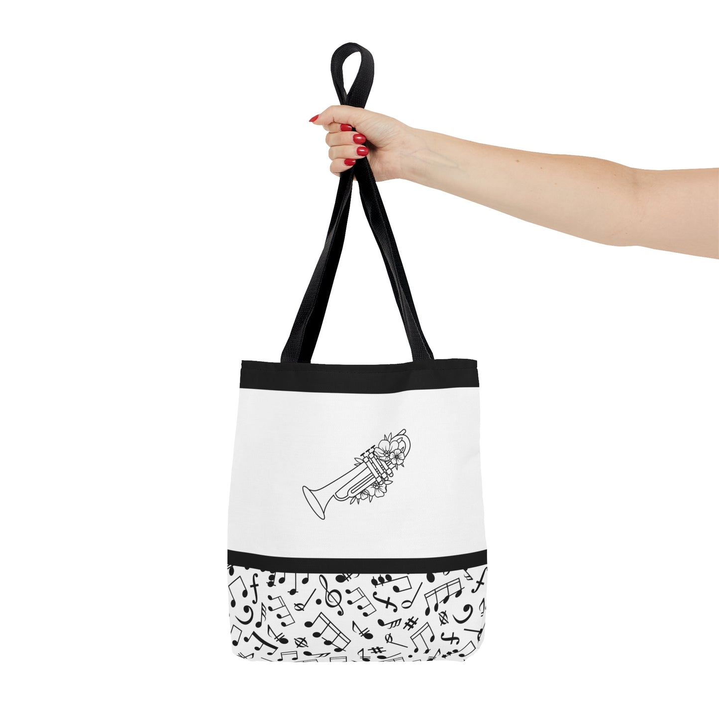 Trumpet Music Tote Bag