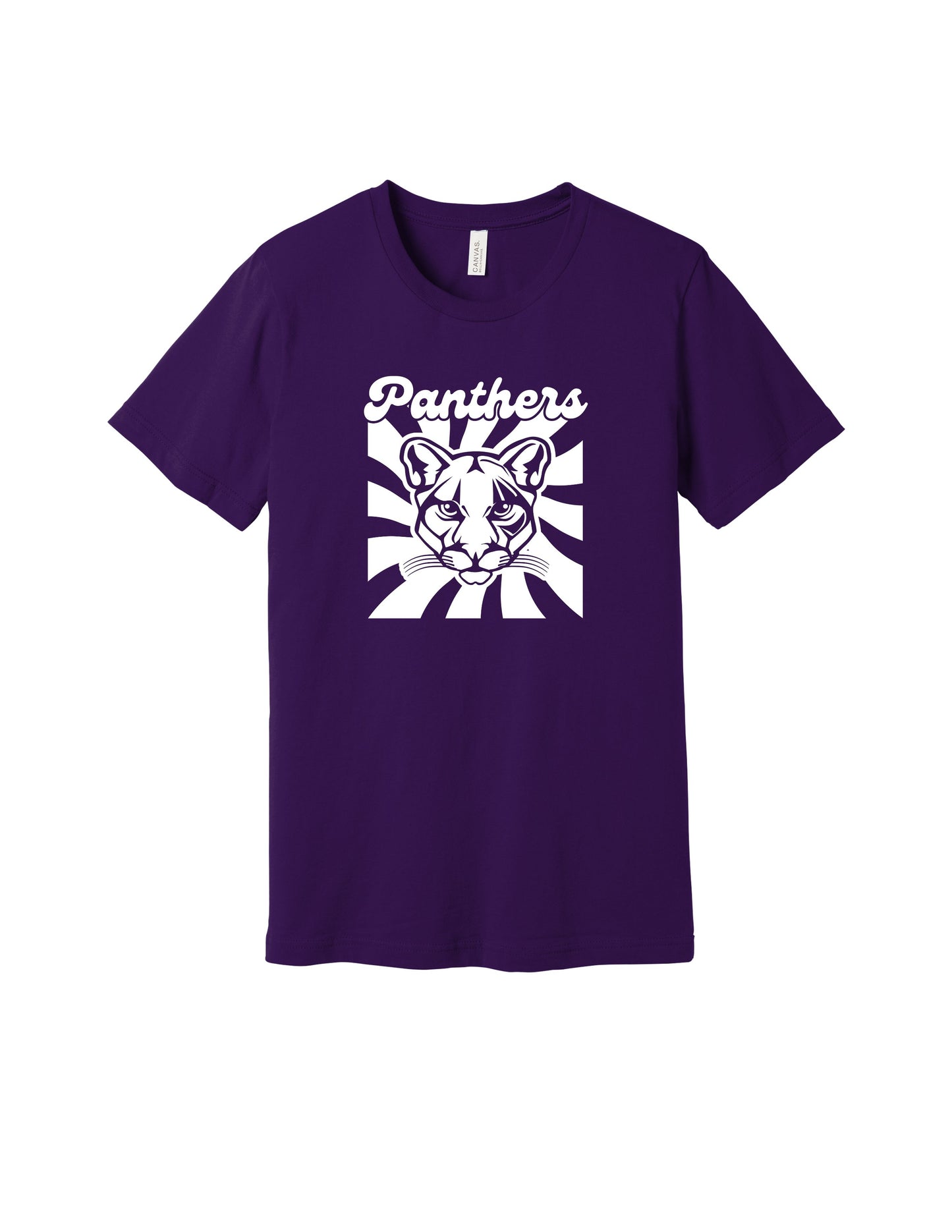 Panther Team School Pride Pattern Adult/Youth Tee