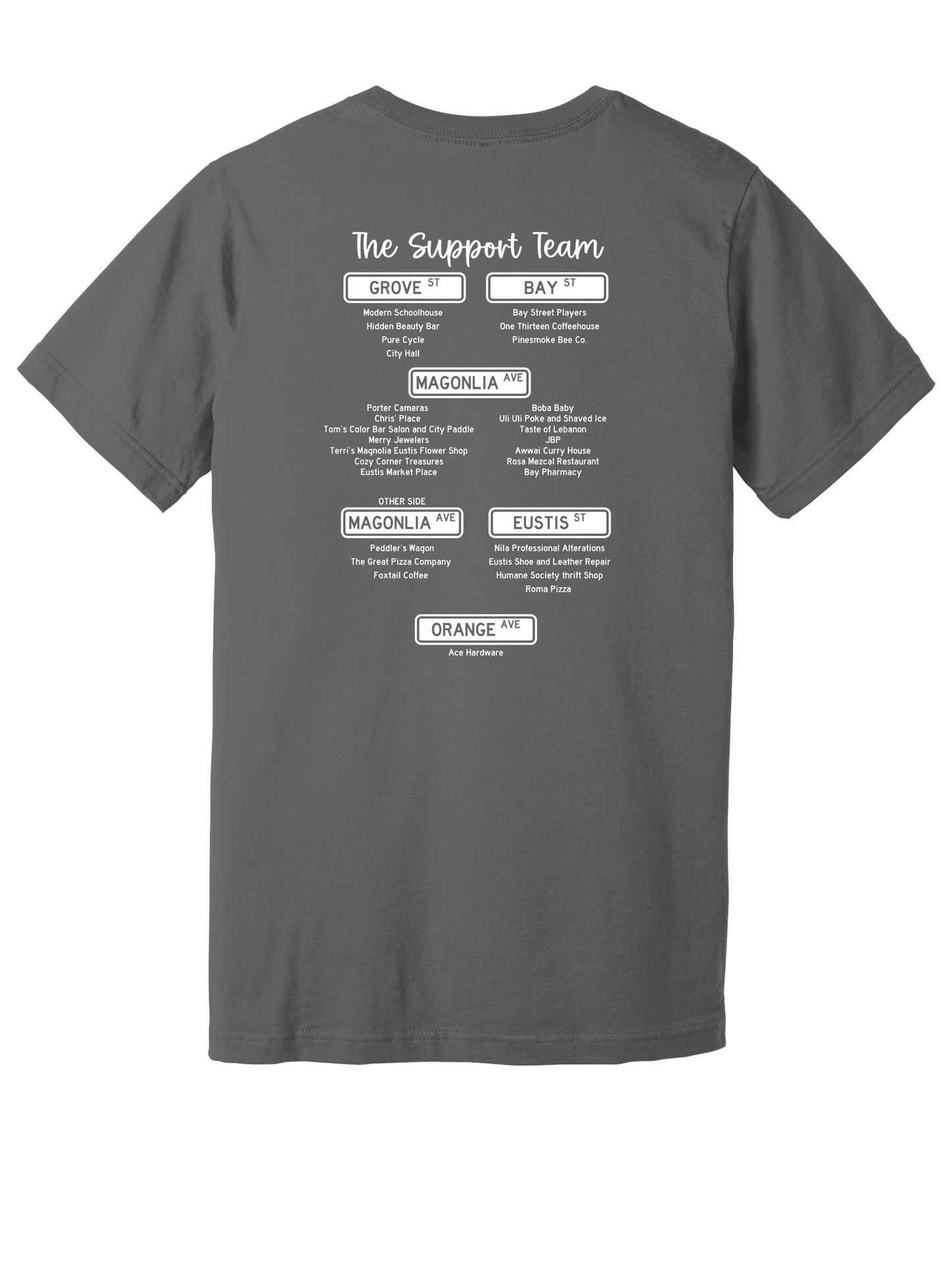 Modern Schoolhouse 2025/2026 Community Support Yellow Youth/Adult Crew Neck Tee