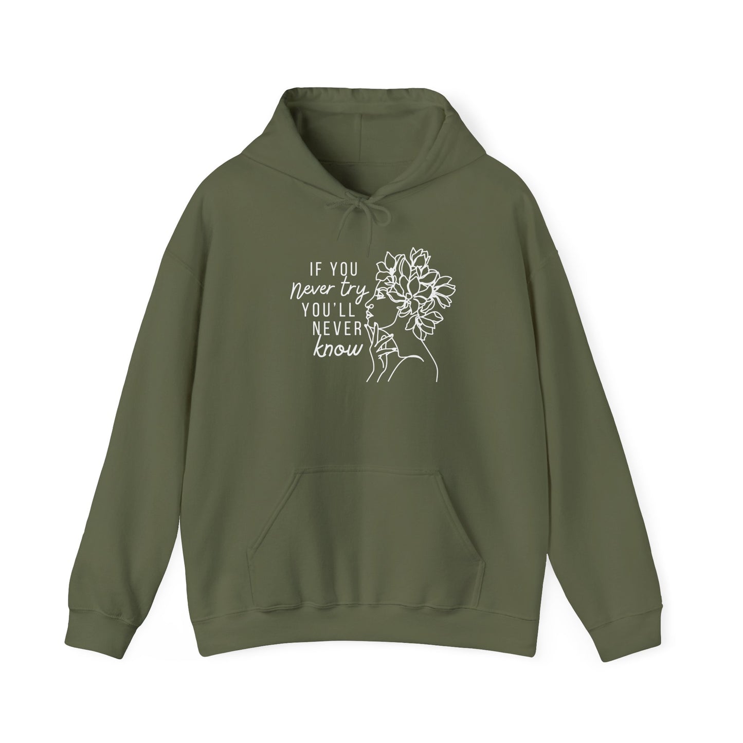 You Matter Try Unisex Hooded Sweatshirt