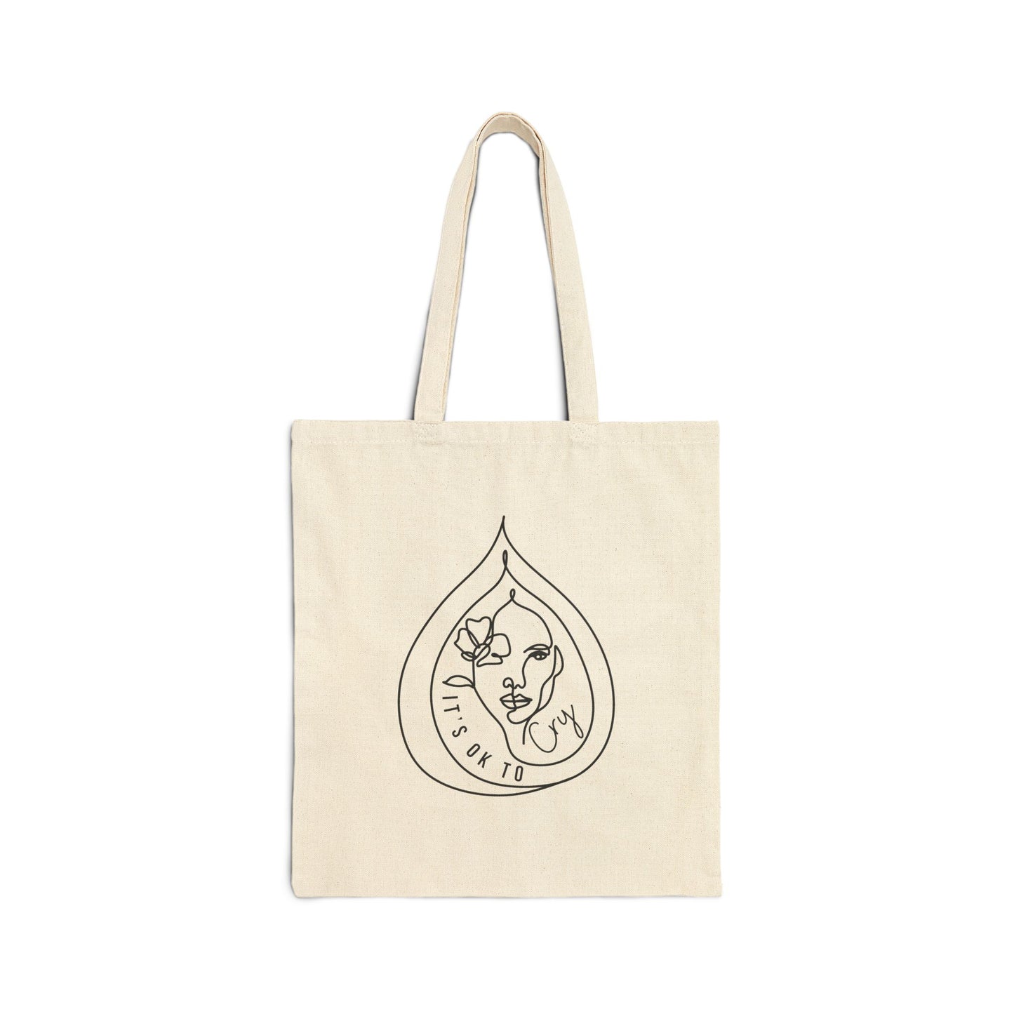 You Matter Cry Cotton Canvas Tote Bag