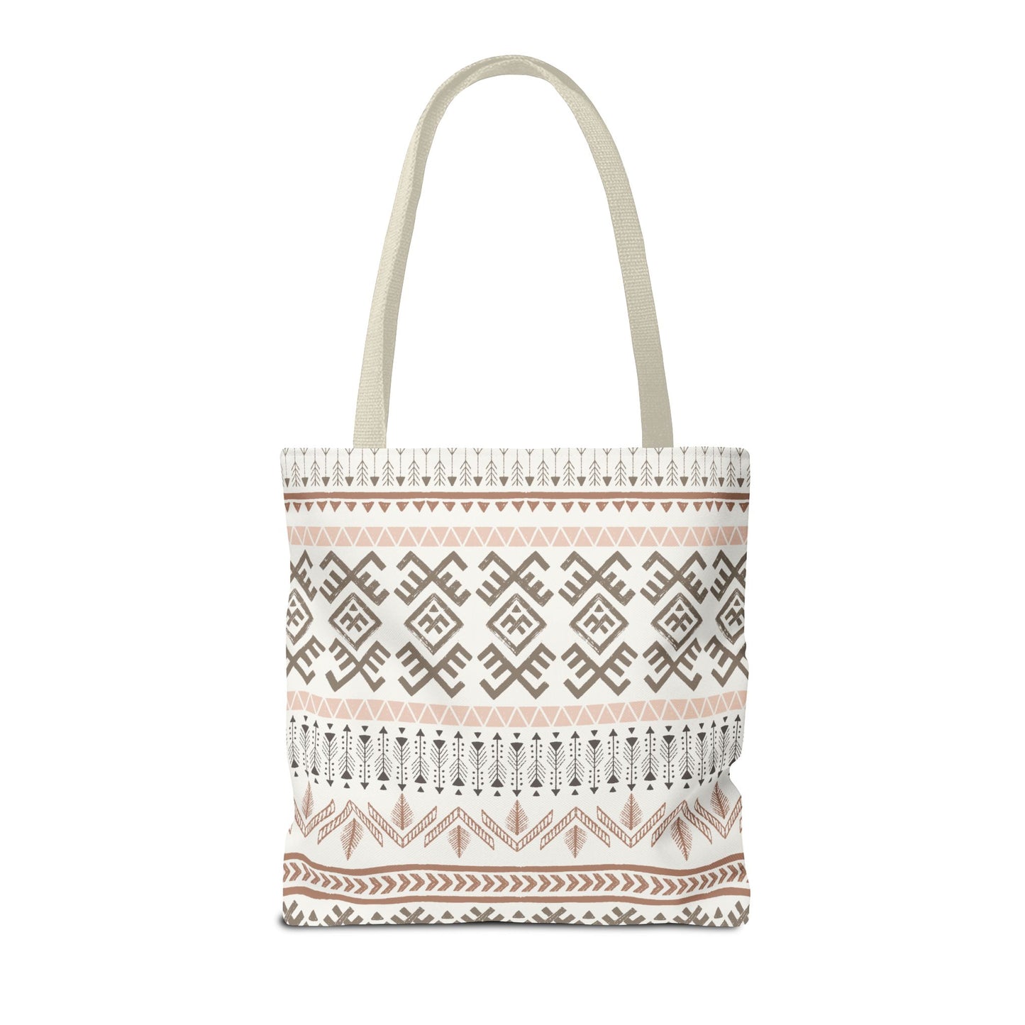 Christian Inspirational Scripture Tote Bag — "I'll Go Where You Want Me to Go, Dear Lord" Boho LDS Church Scripture Tote