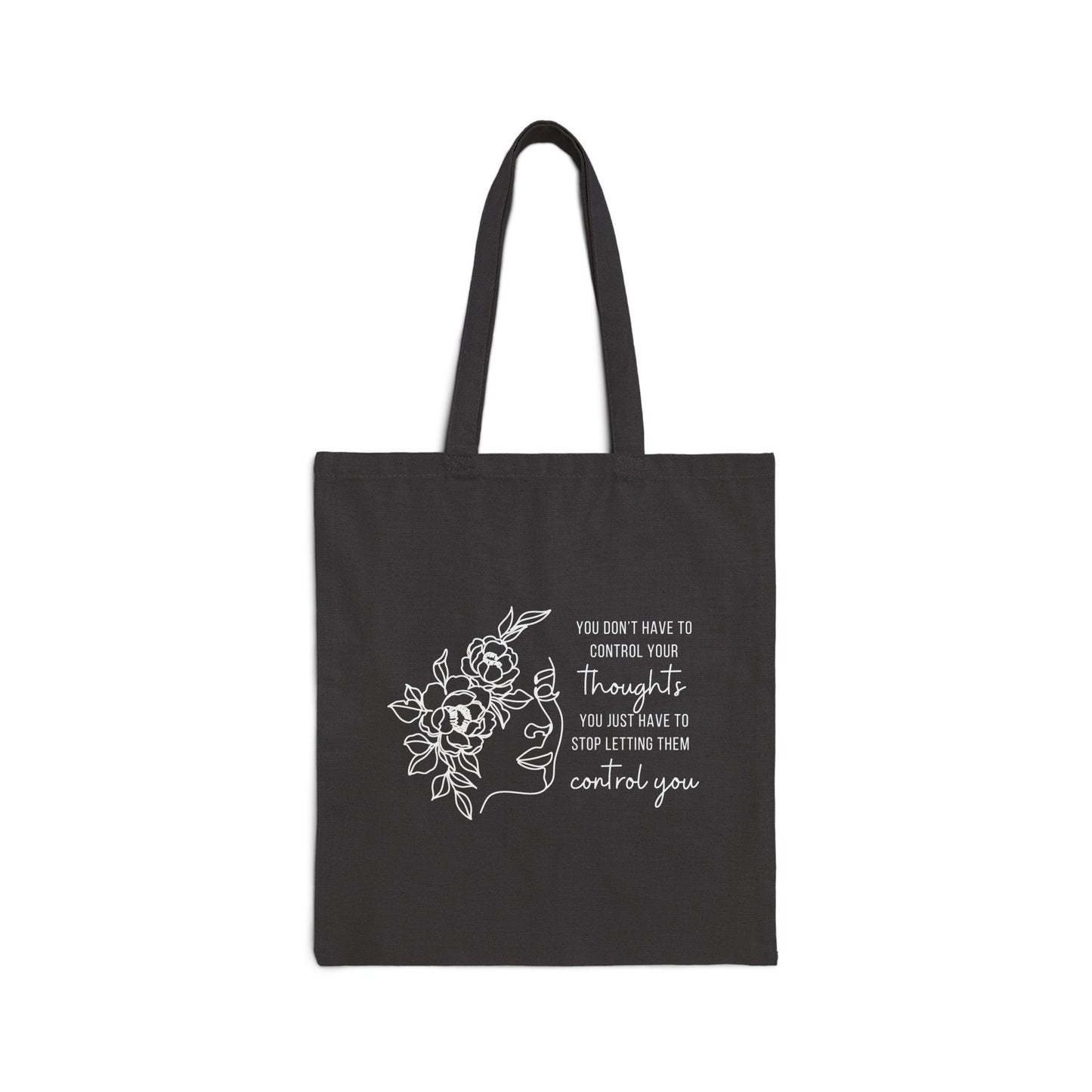 You Matter Thoughts Cotton Canvas Tote Bag