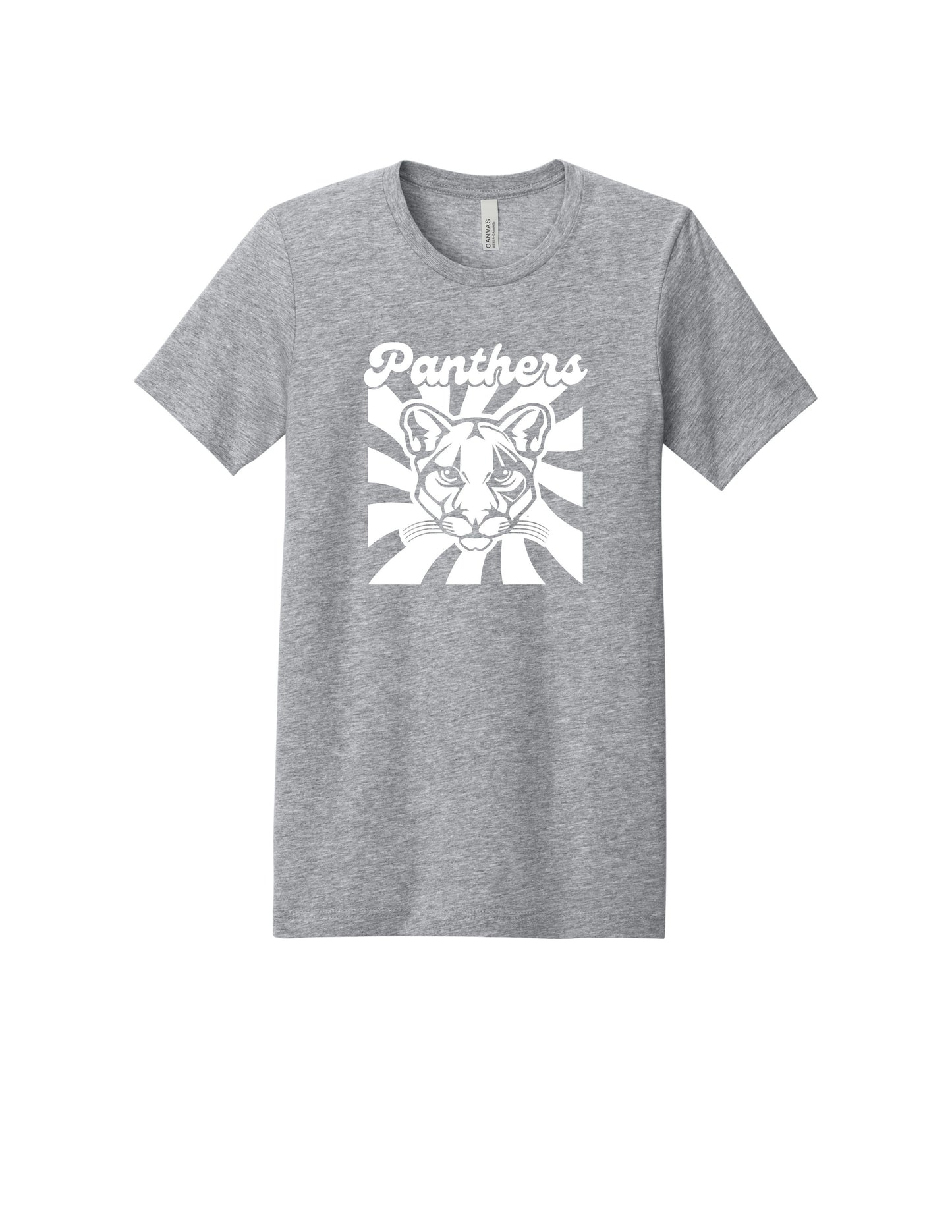 Panther Team School Pride Pattern Adult/Youth Tee
