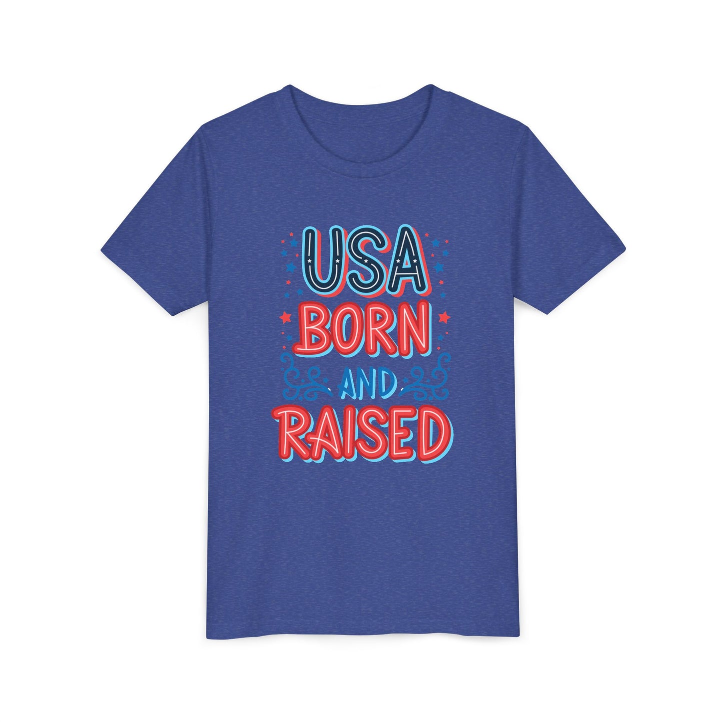 USA Born & Raised Youth Tee
