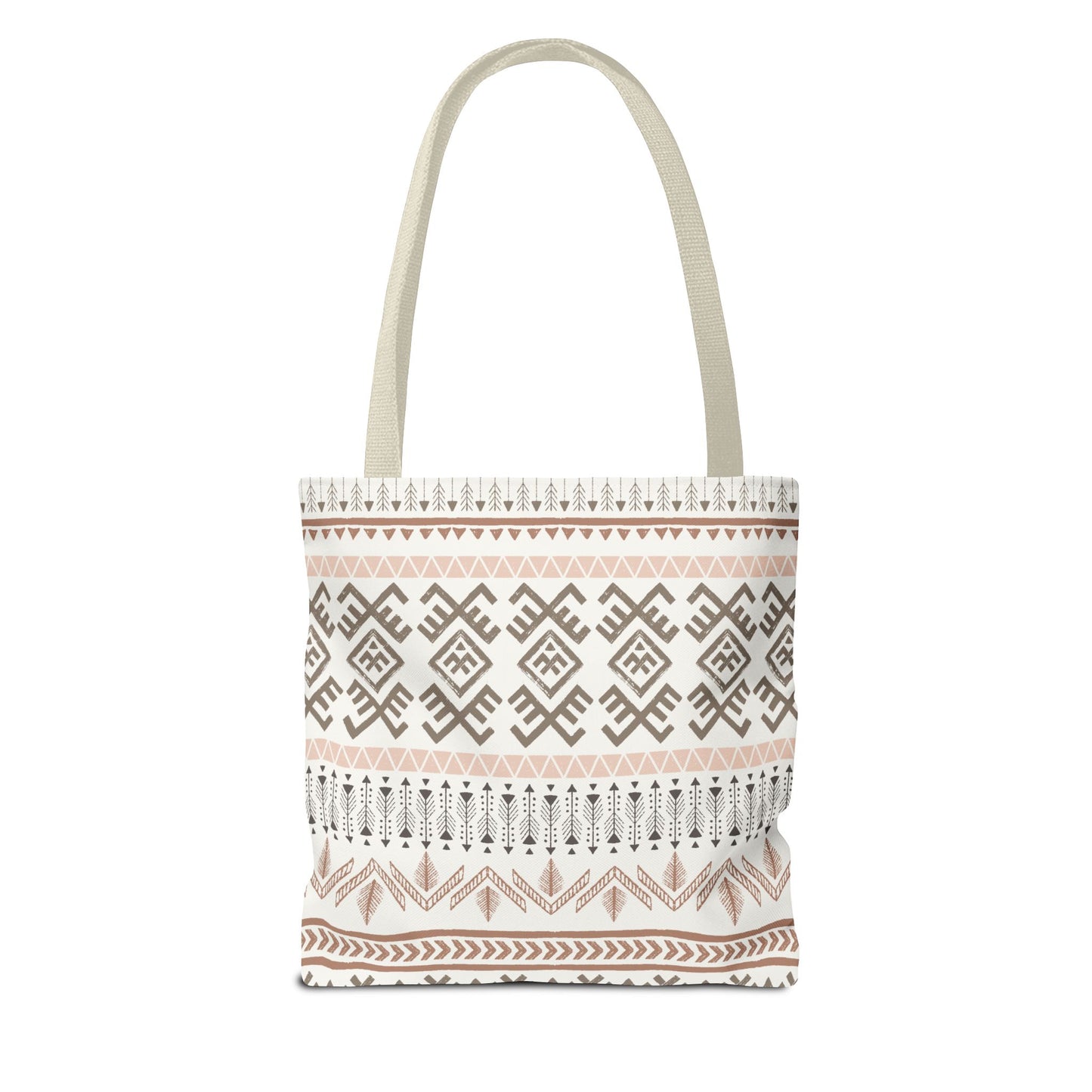 Christian Inspirational Scripture Tote Bag — "I'll Go Where You Want Me to Go, Dear Lord" Boho LDS Church Scripture Tote