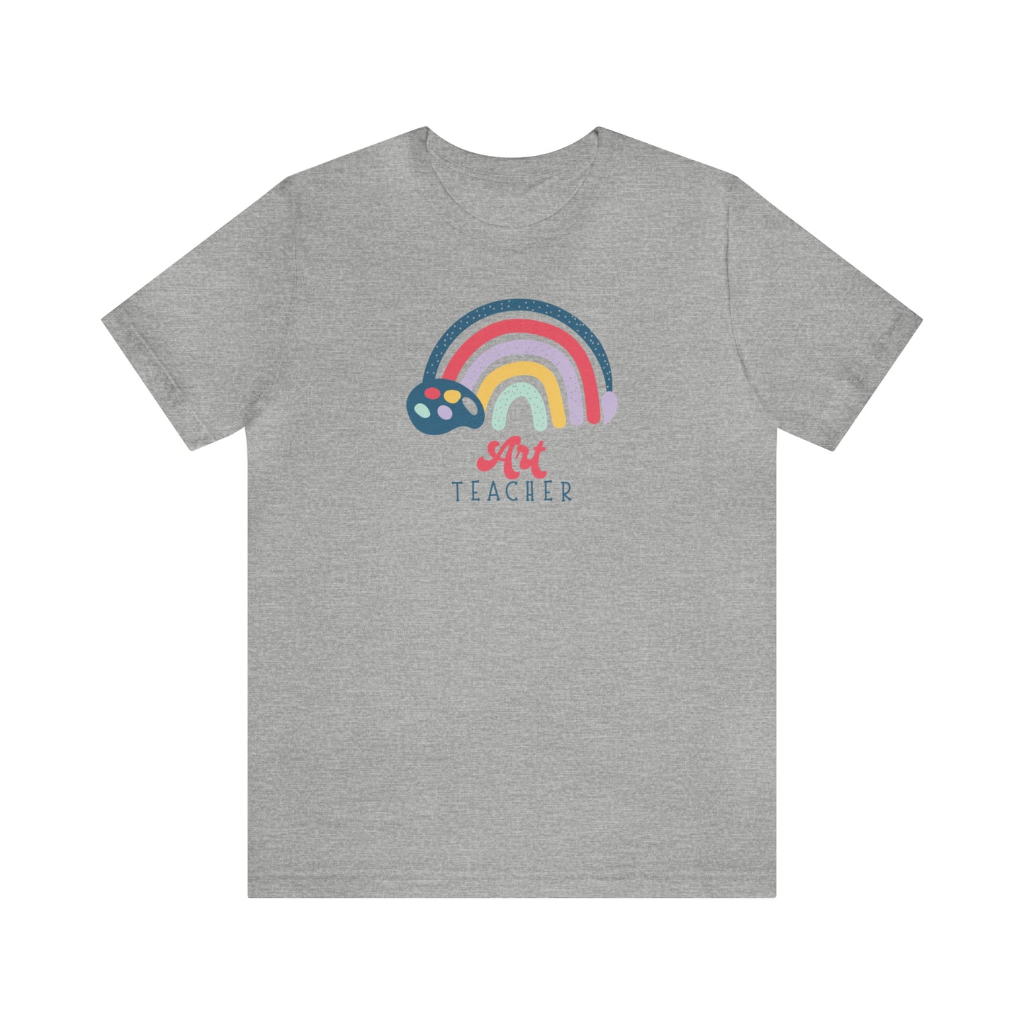 Art Teacher Rainbow Tee