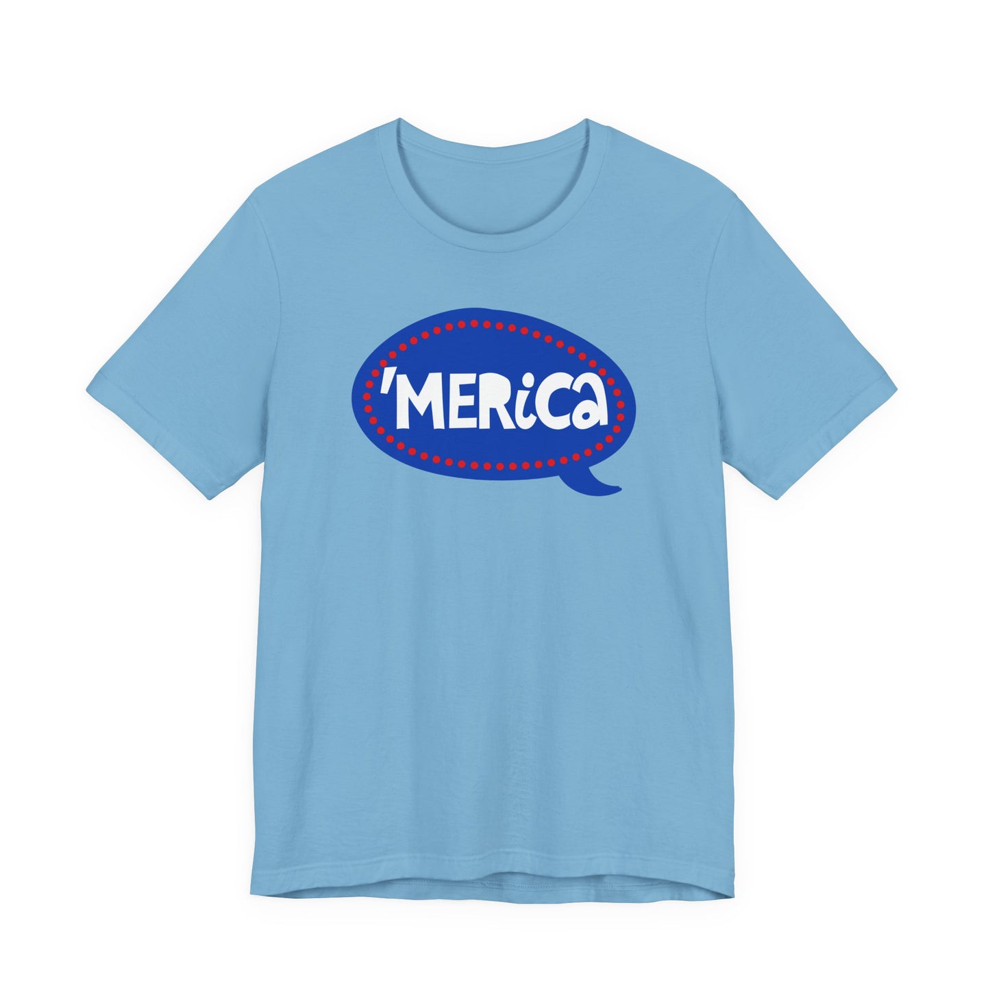 'merica Patriotic Tee — American Flag Graphic Shirt