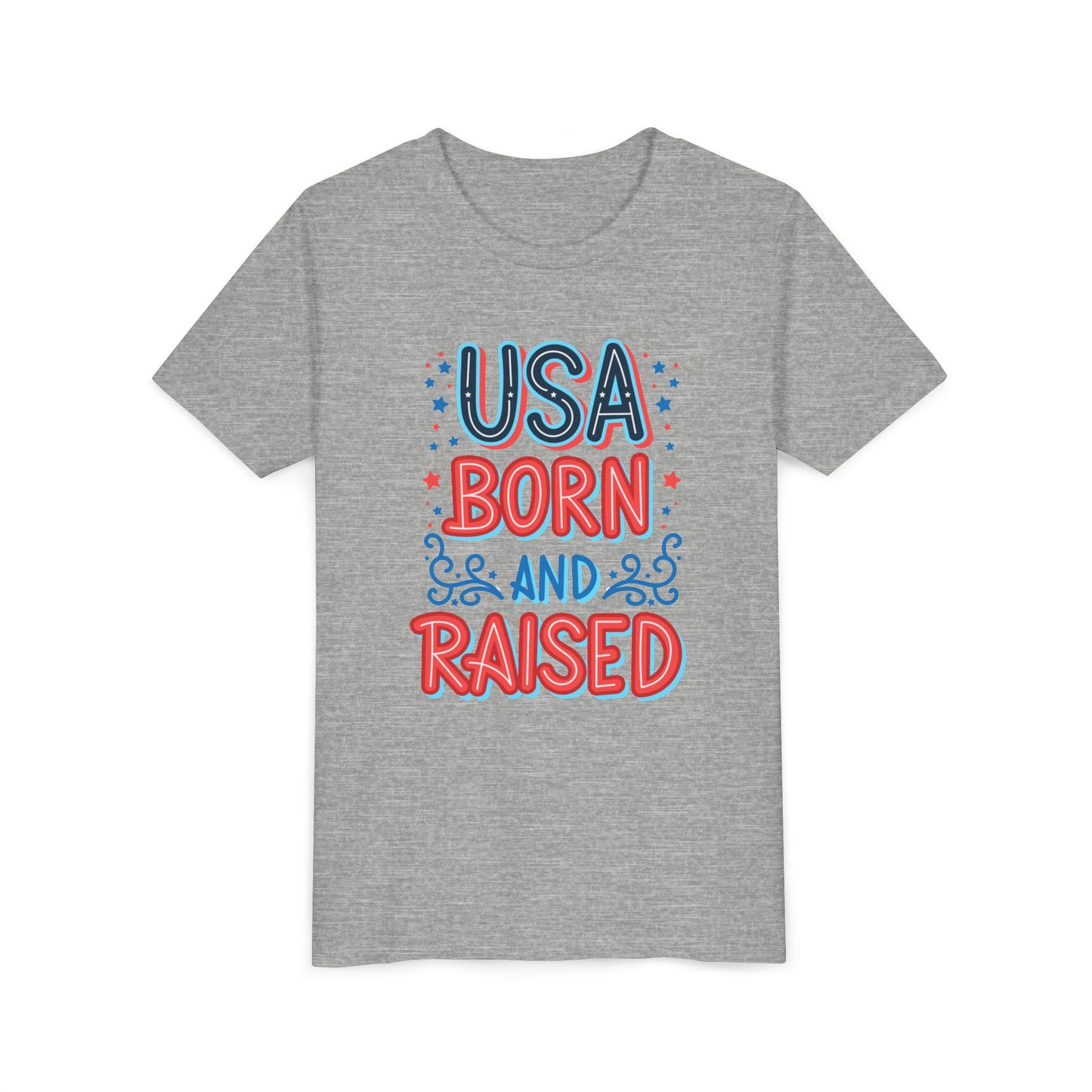 USA Born & Raised Youth Tee