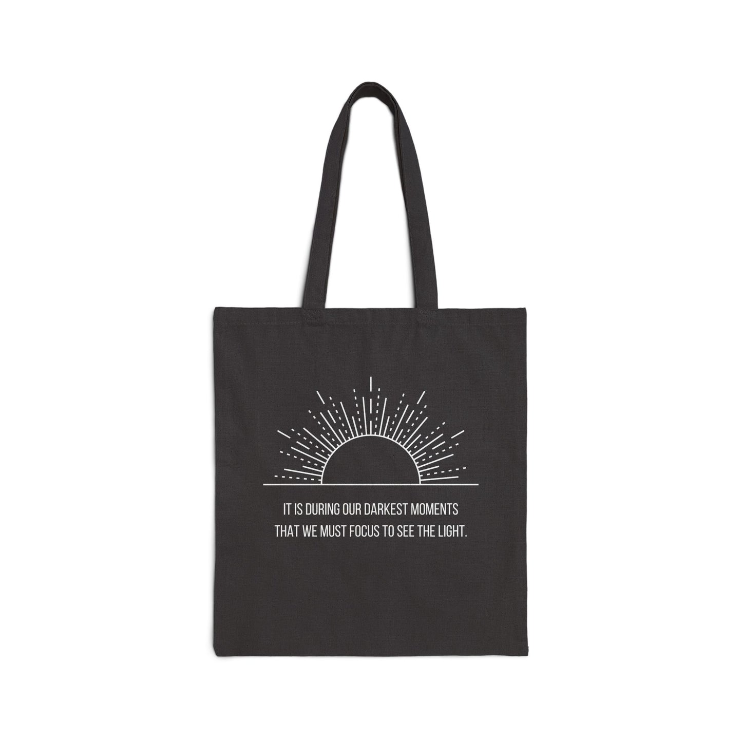 You Matter Light Cotton Canvas Tote Bag