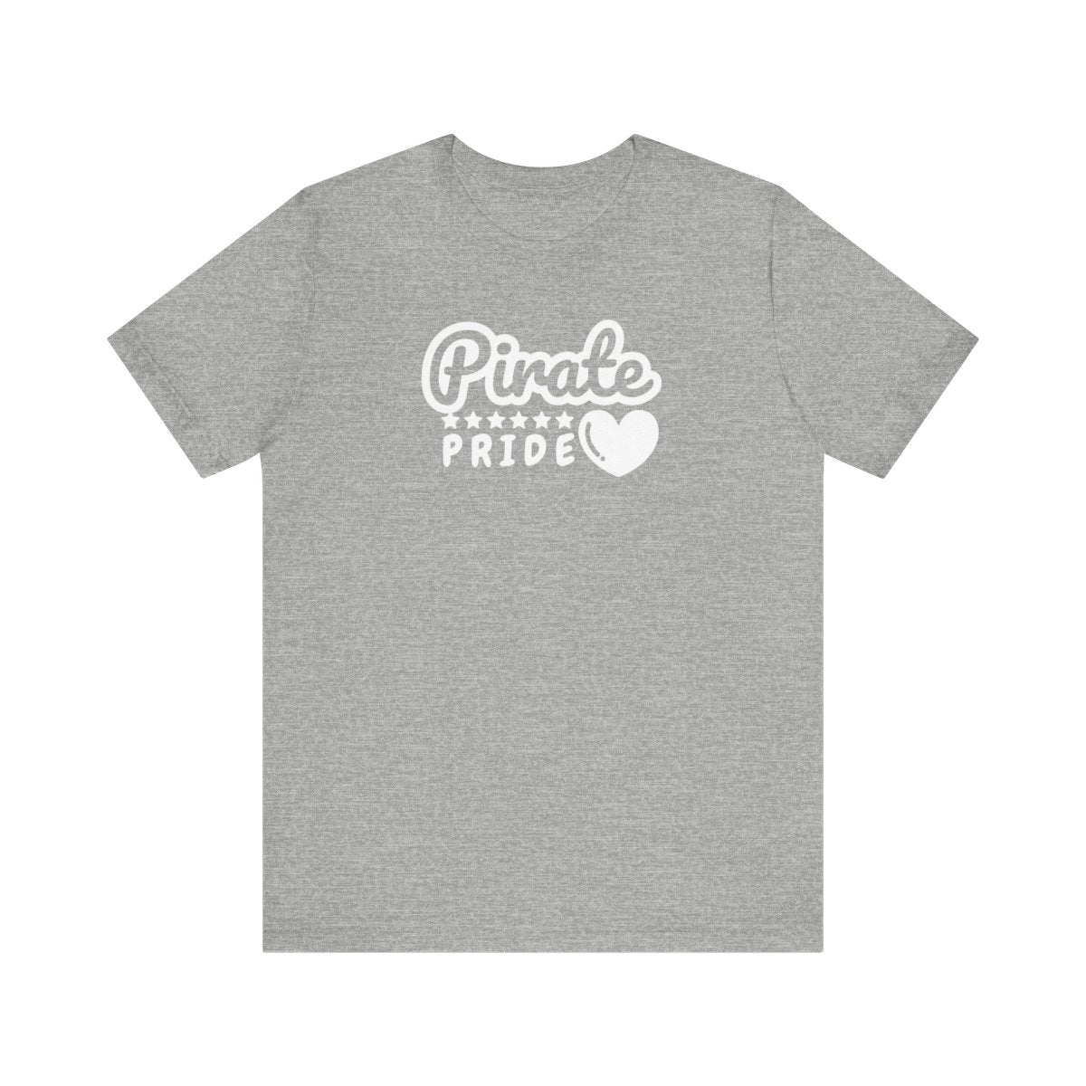 Team School Pride Pirate Heart Tee