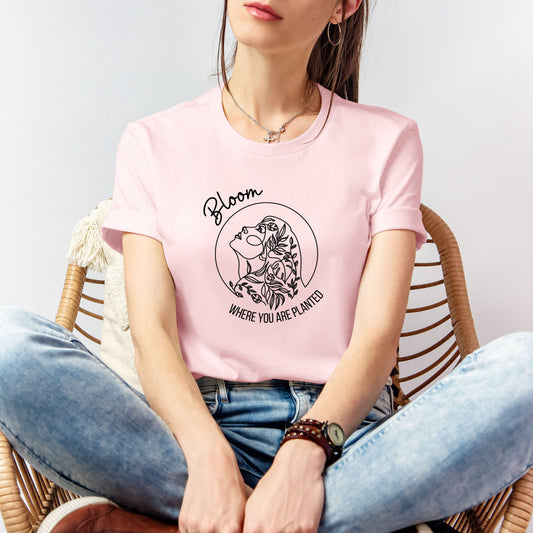 You Matter Bloom Where You Are Planted Tee