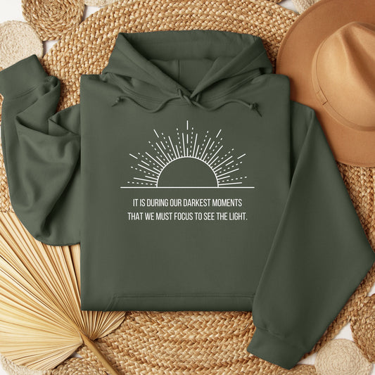 You Matter Light Unisex Hooded Sweatshirt