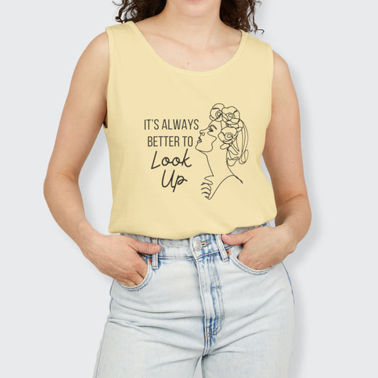 You Matter Look Up Unisex Tank Top