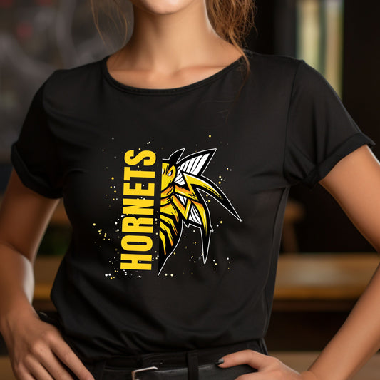 Hornets Mascot Unisex Short Sleeve T-Shirt