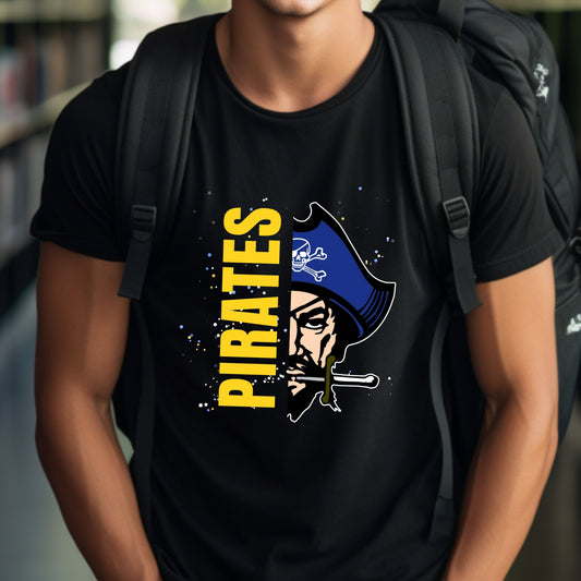 Pirates Mascot Unisex Short Sleeve T-Shirt