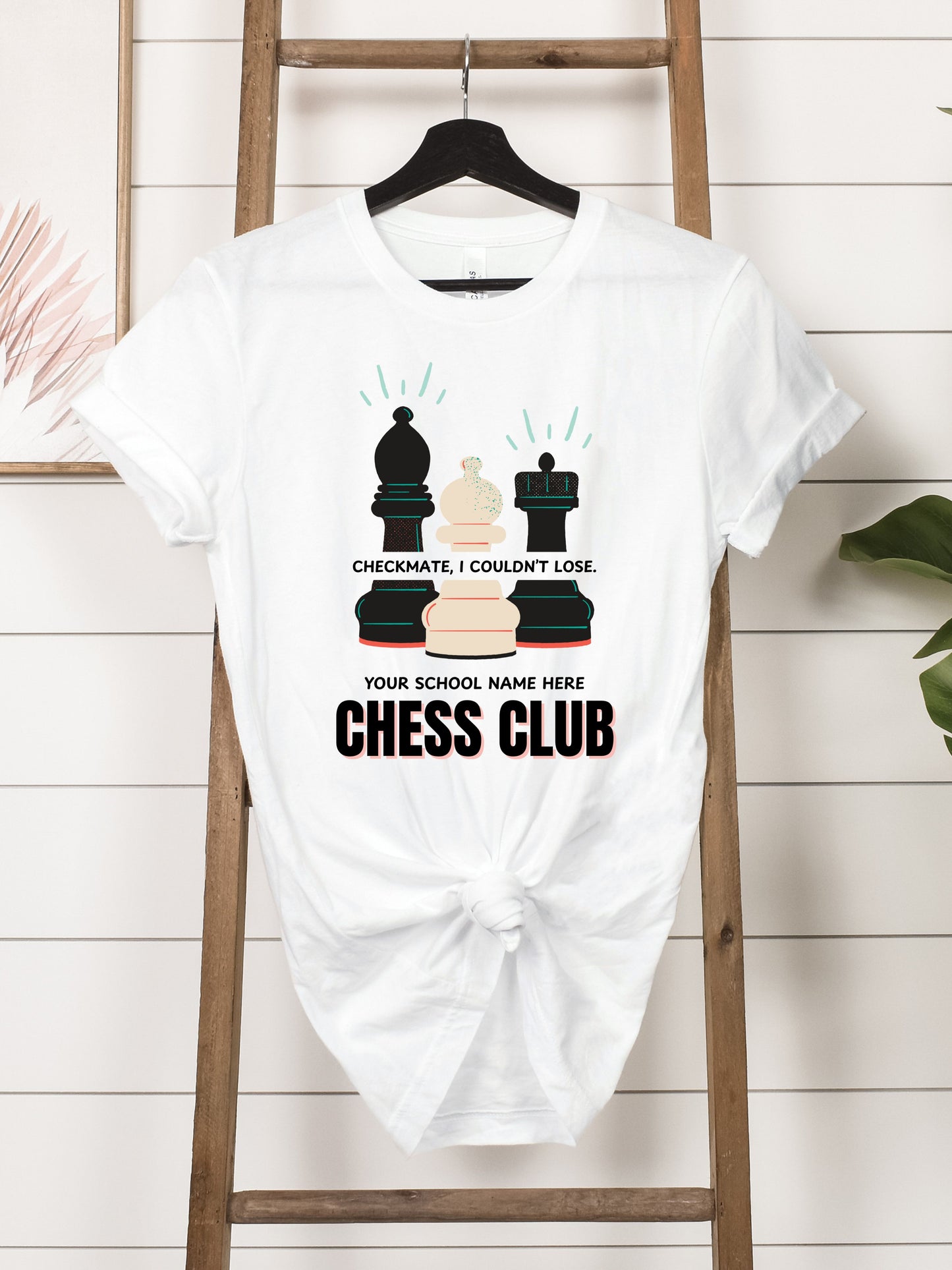 Chess Club Unisex Tee Checkmate I Couldn’t Lose