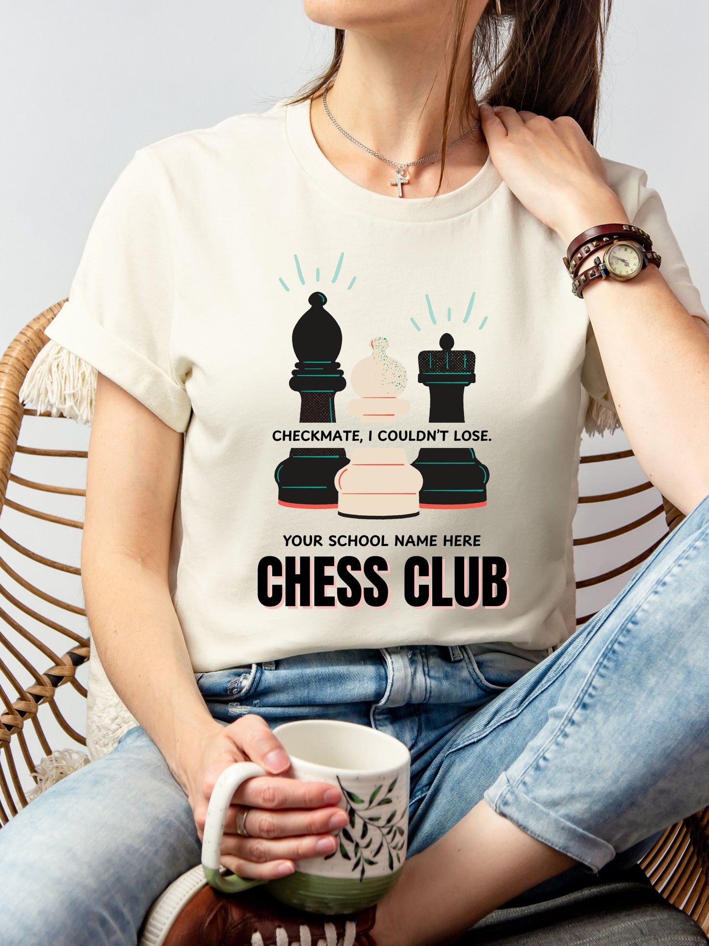 Chess Club Unisex Tee Checkmate I Couldn’t Lose
