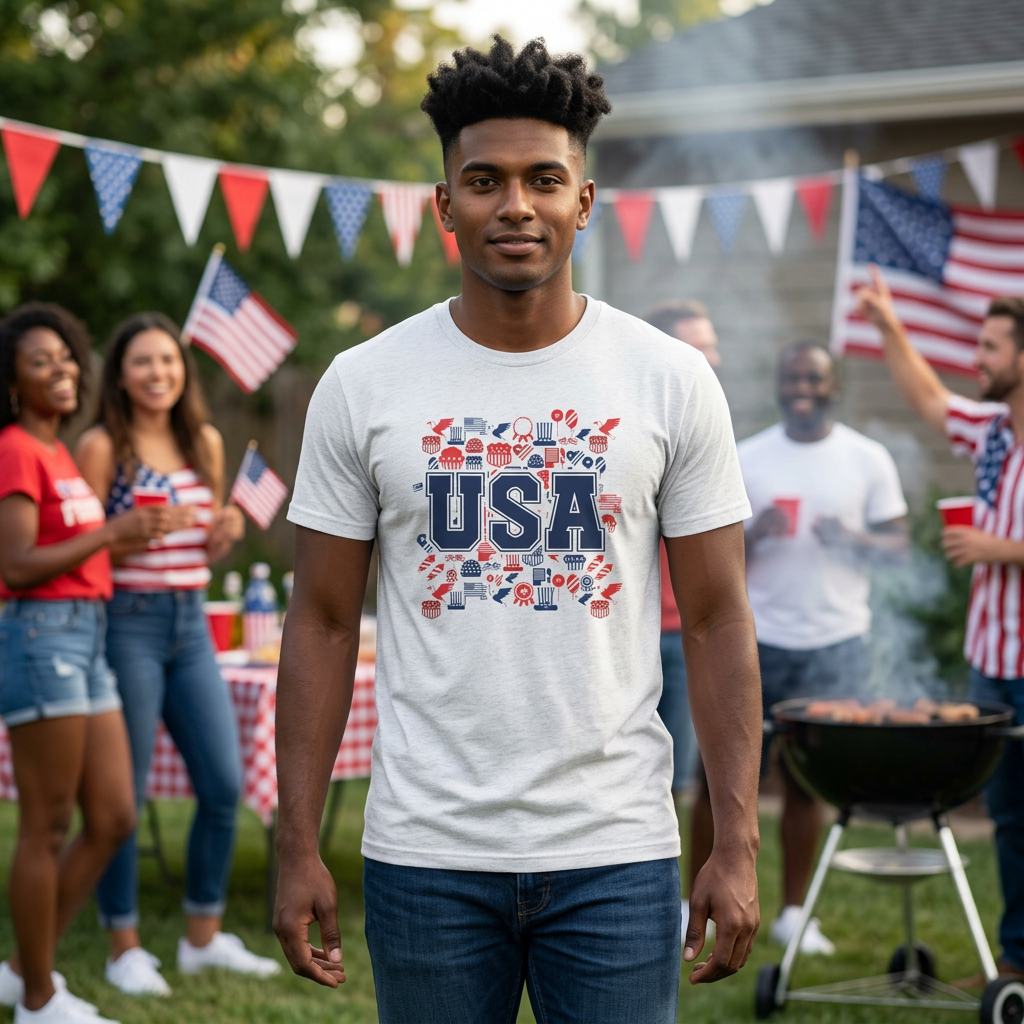 Patriotic USA T-Shirt