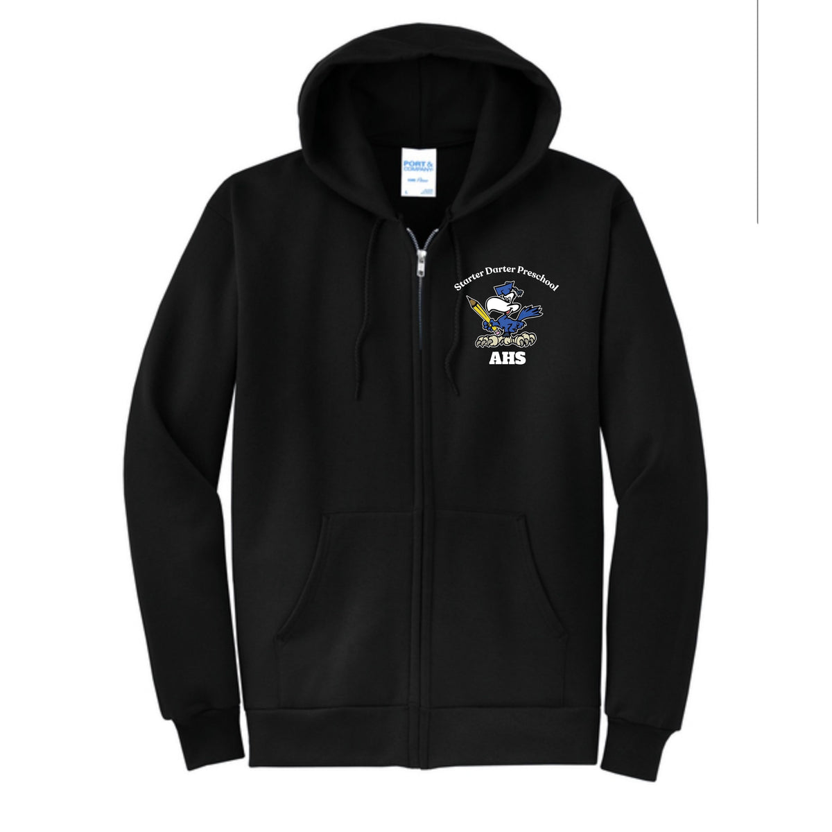 Starter Darter Preschool 2026 Adult Zippered Hoodie