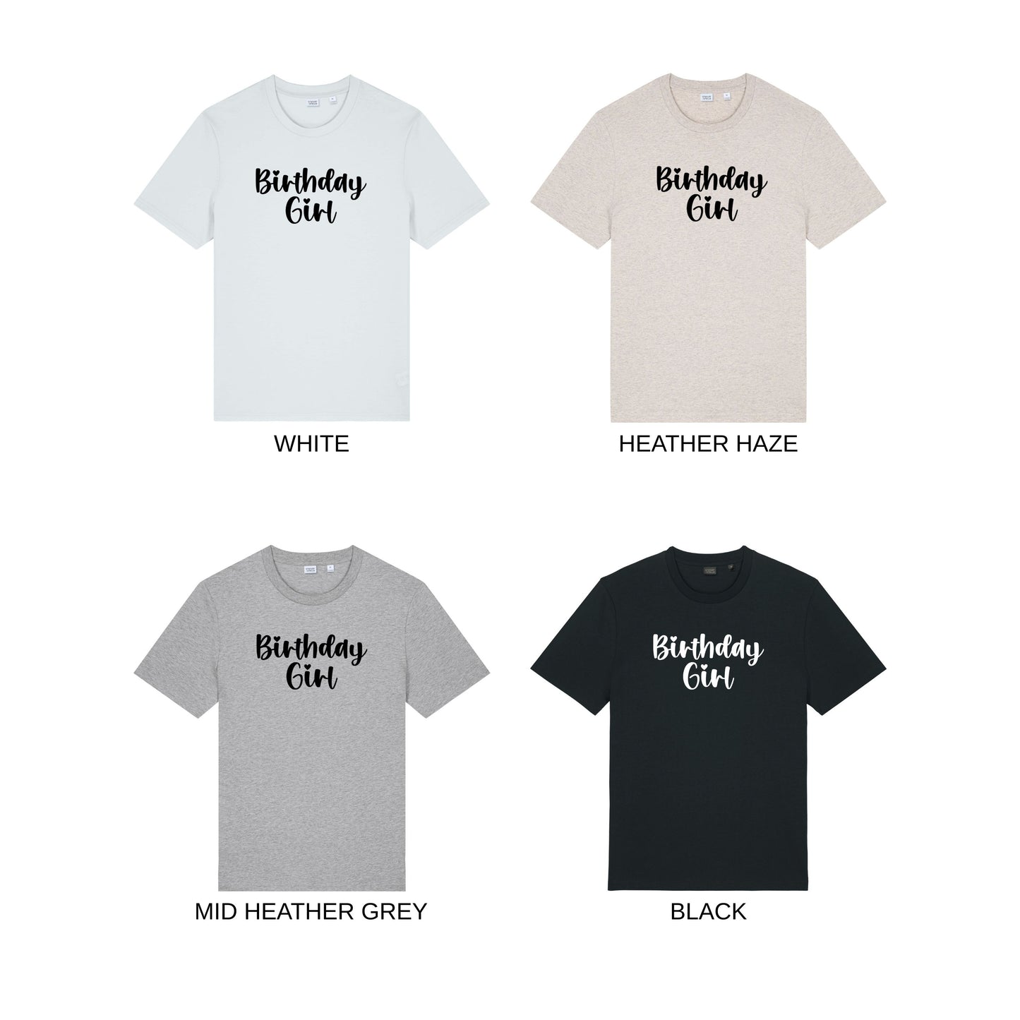 Women's Birthday Girl 2 Midweight  Tee