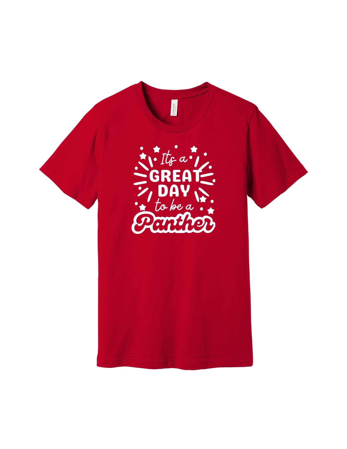 Panther Team School Pride It's a Great Day Adult/Youth Tee