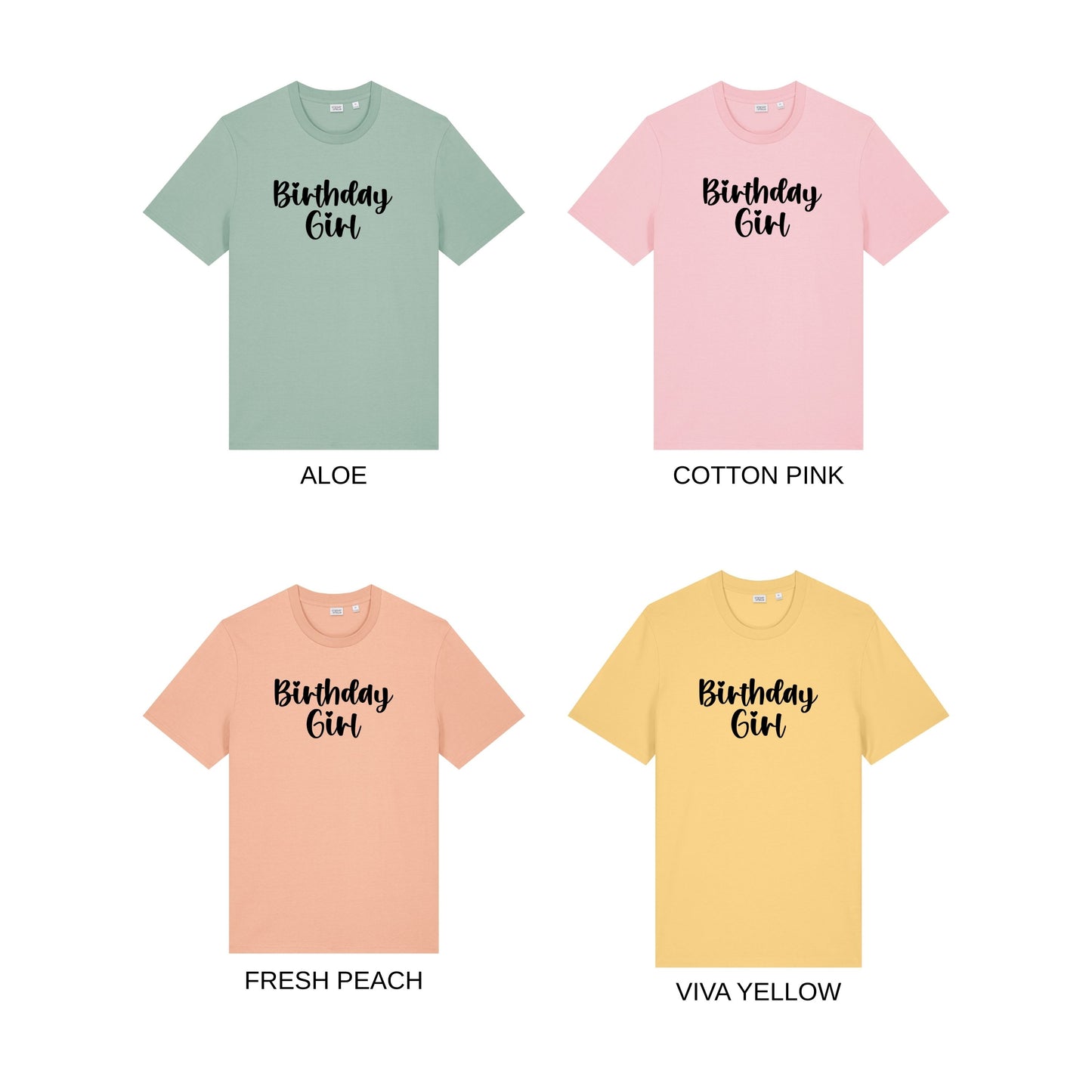 Women's Birthday Girl 2 Midweight  Tee