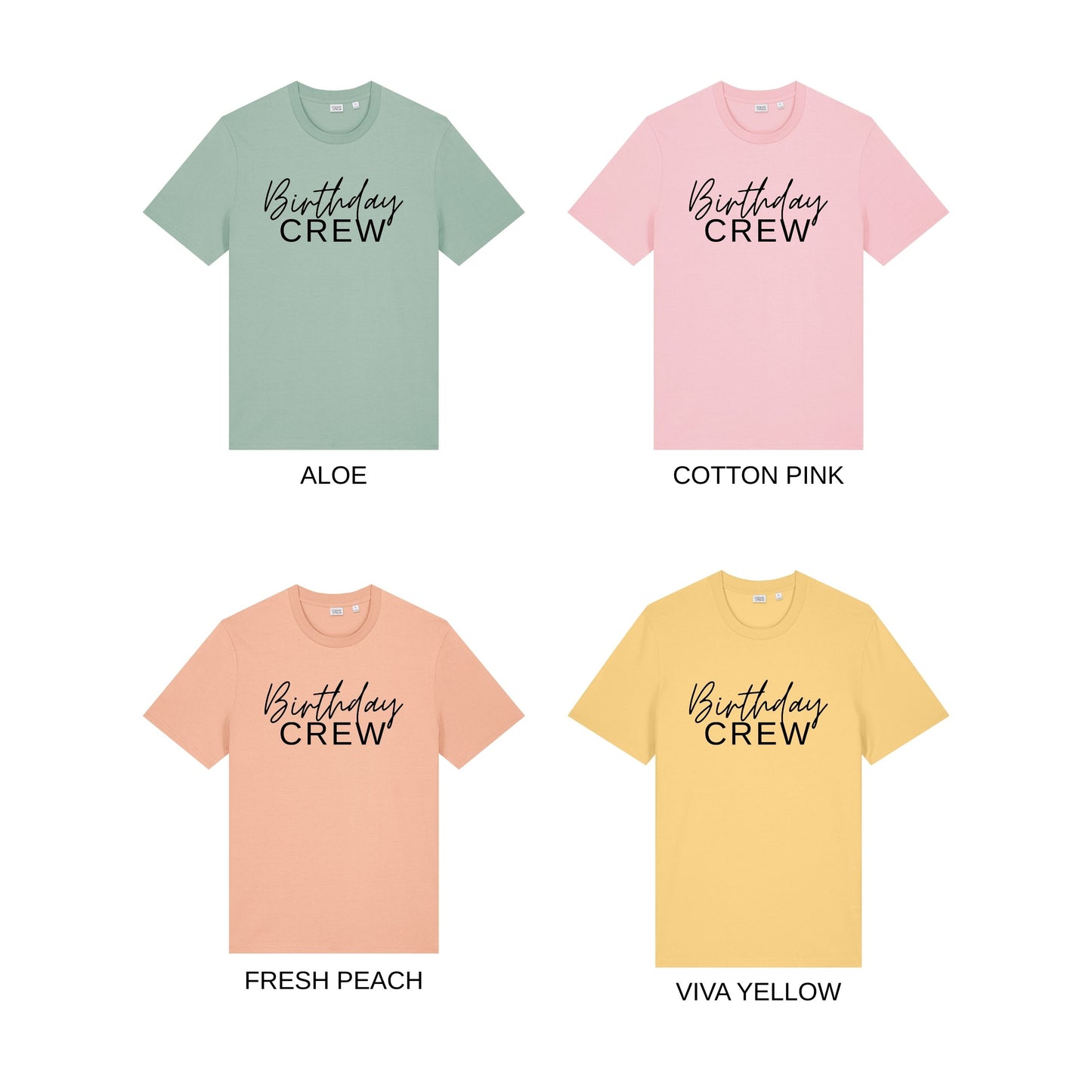 Women's Birthday Crew Midweight Tee