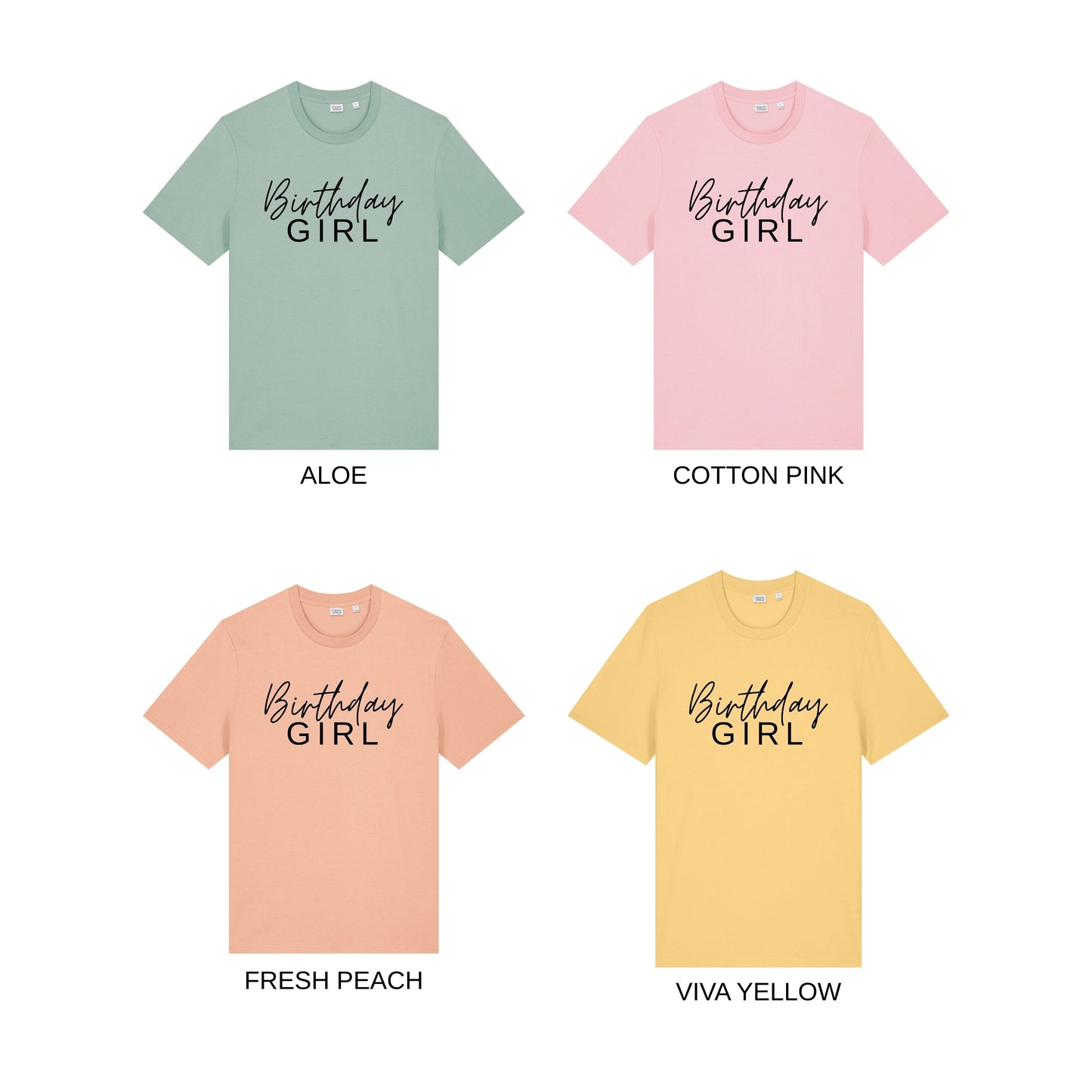 Women's Birthday Girl Midweight  Tee