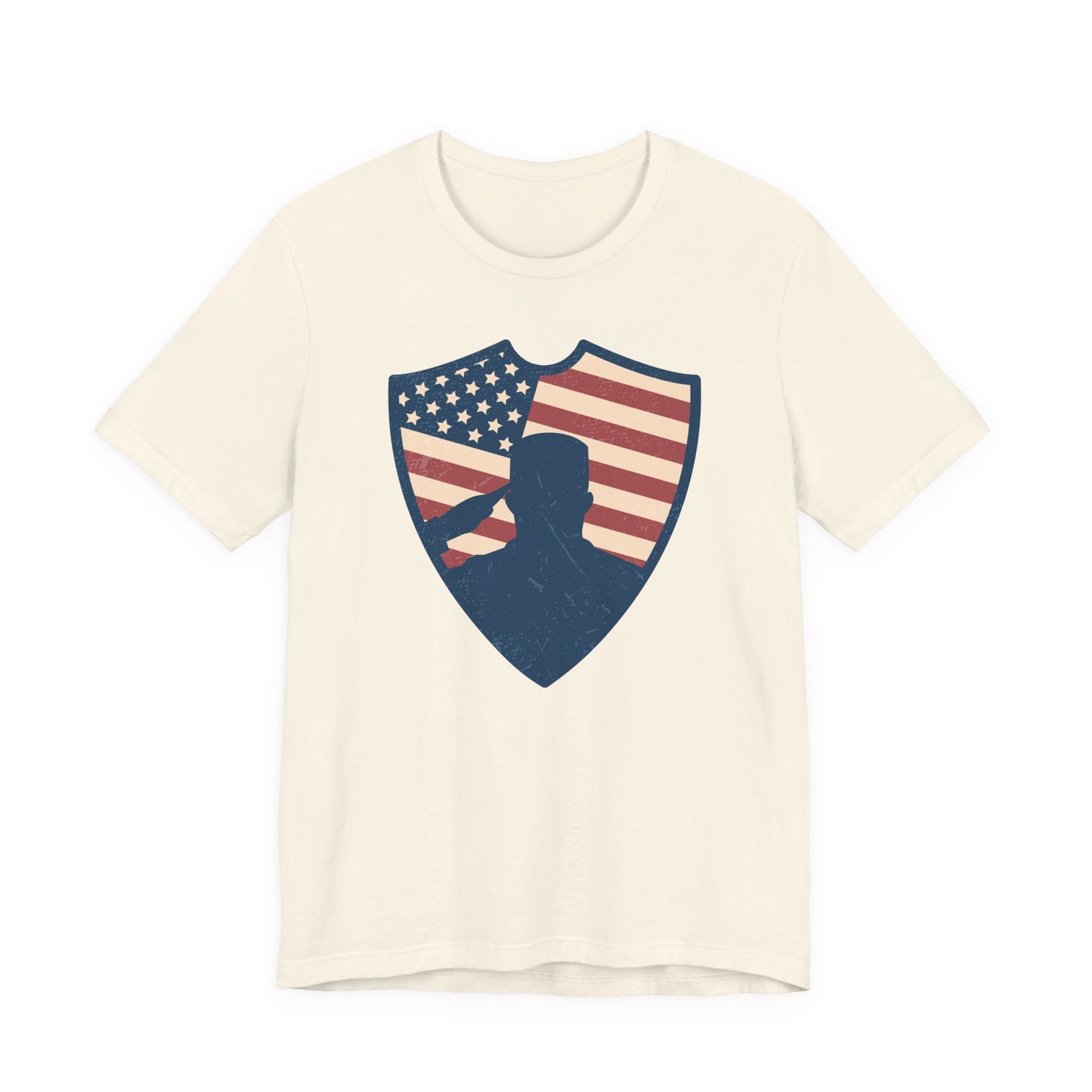 Veteran Patriotic Flag T-Shirt — Proud Military Tribute Tee
