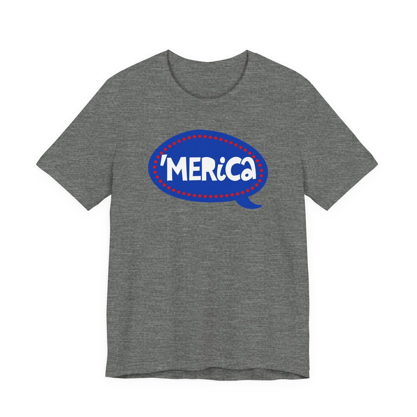 'merica Patriotic Tee — American Flag Graphic Shirt