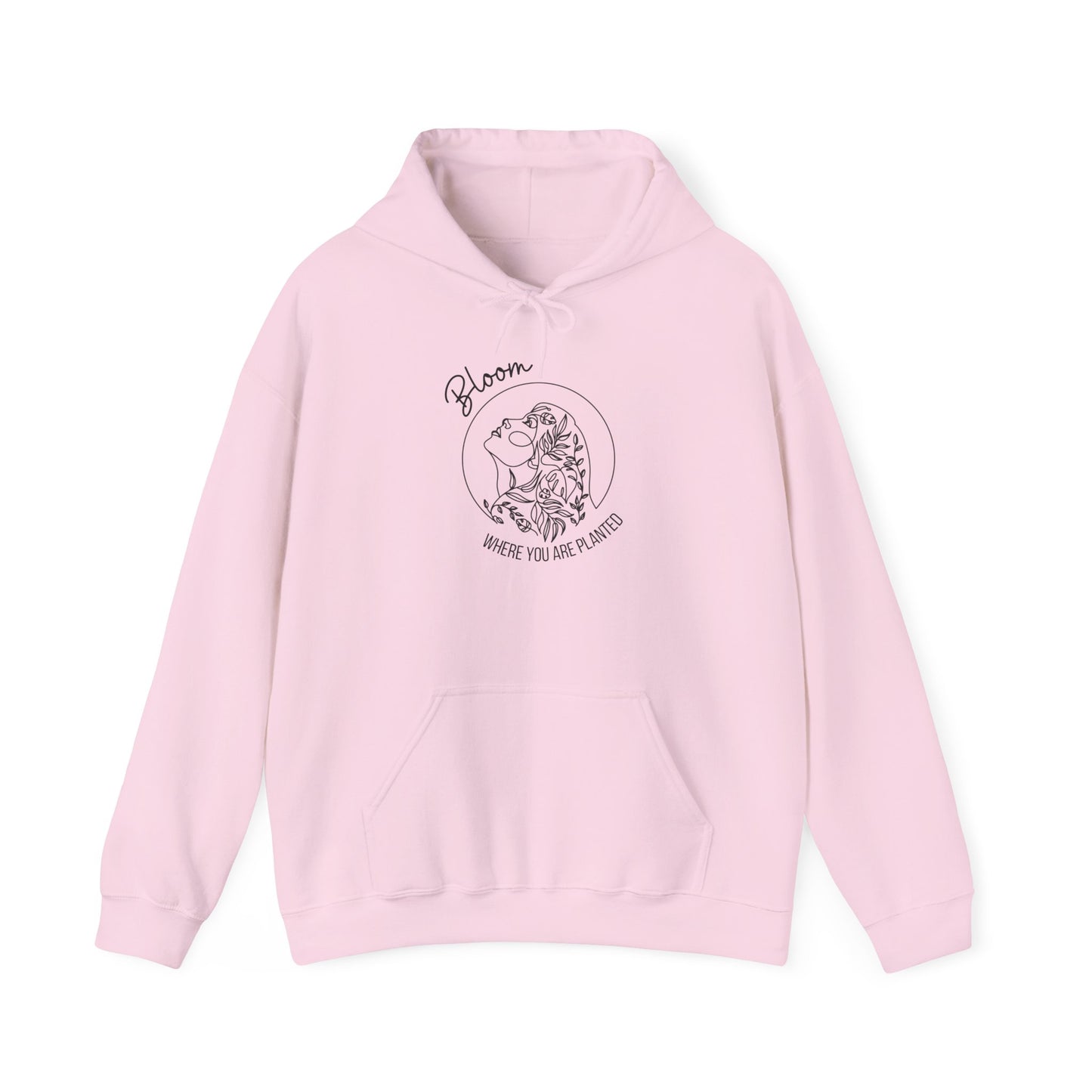 You Matter Bloom Where You Are Planted Unisex Hooded Sweatshirt