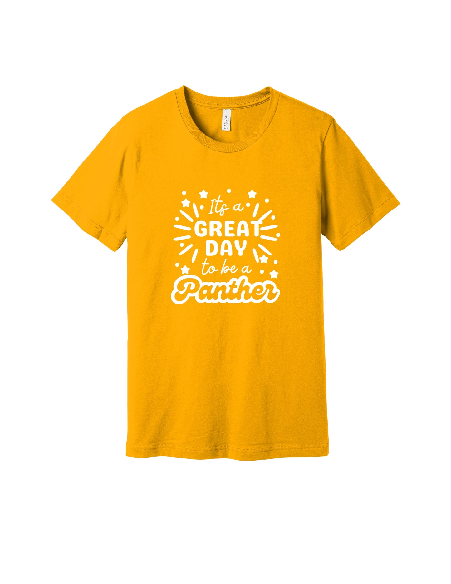 Panther Team School Pride It's a Great Day Adult/Youth Tee